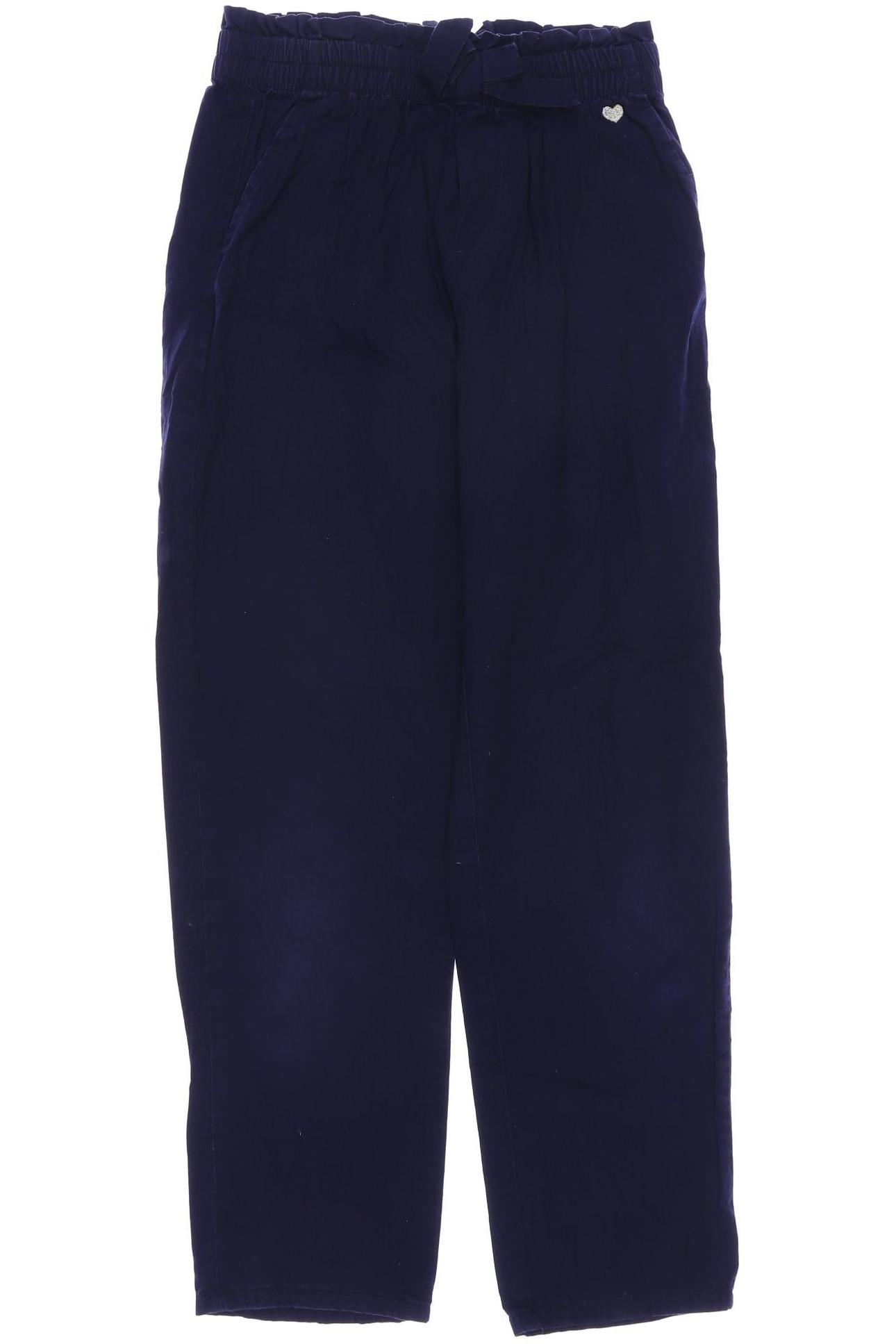 

H&M Damen Stoffhose, marineblau, Gr. 134