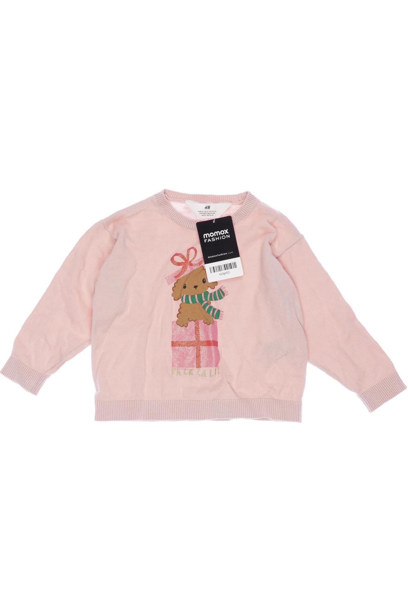 

H&M Mädchen Pullover, pink, Gr. 92