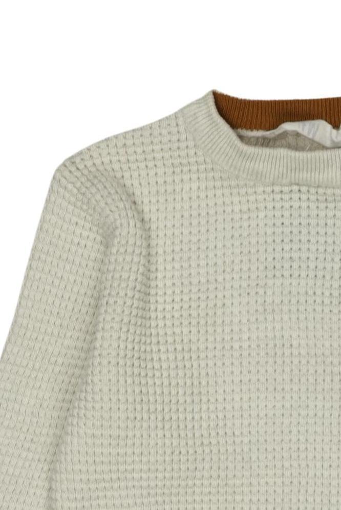 Thumbnail - H&amp;M Mädchen Pullover, cremeweiß, Gr. 98/104