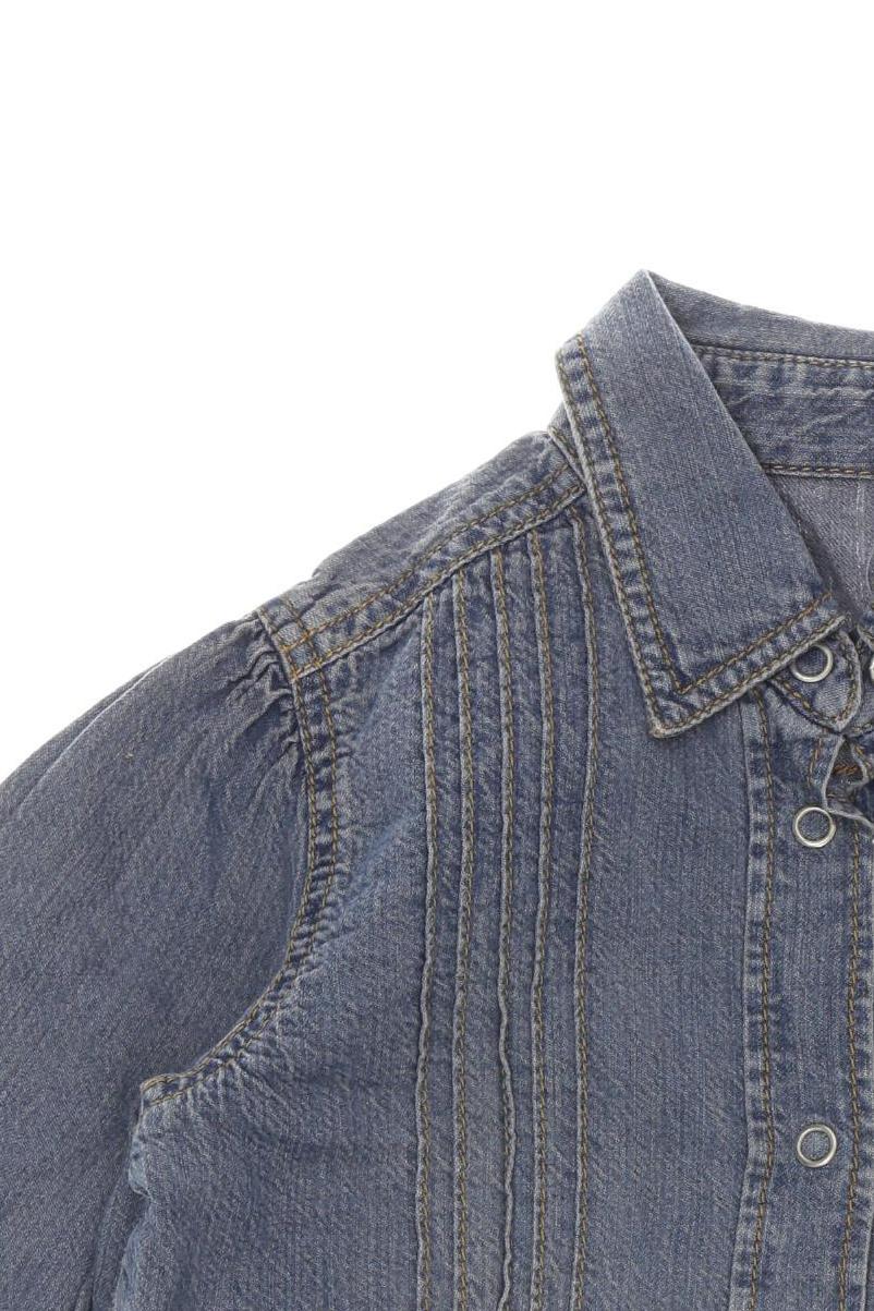 Thumbnail - H&amp;M Mädchen Bluse, blau, Gr. 104