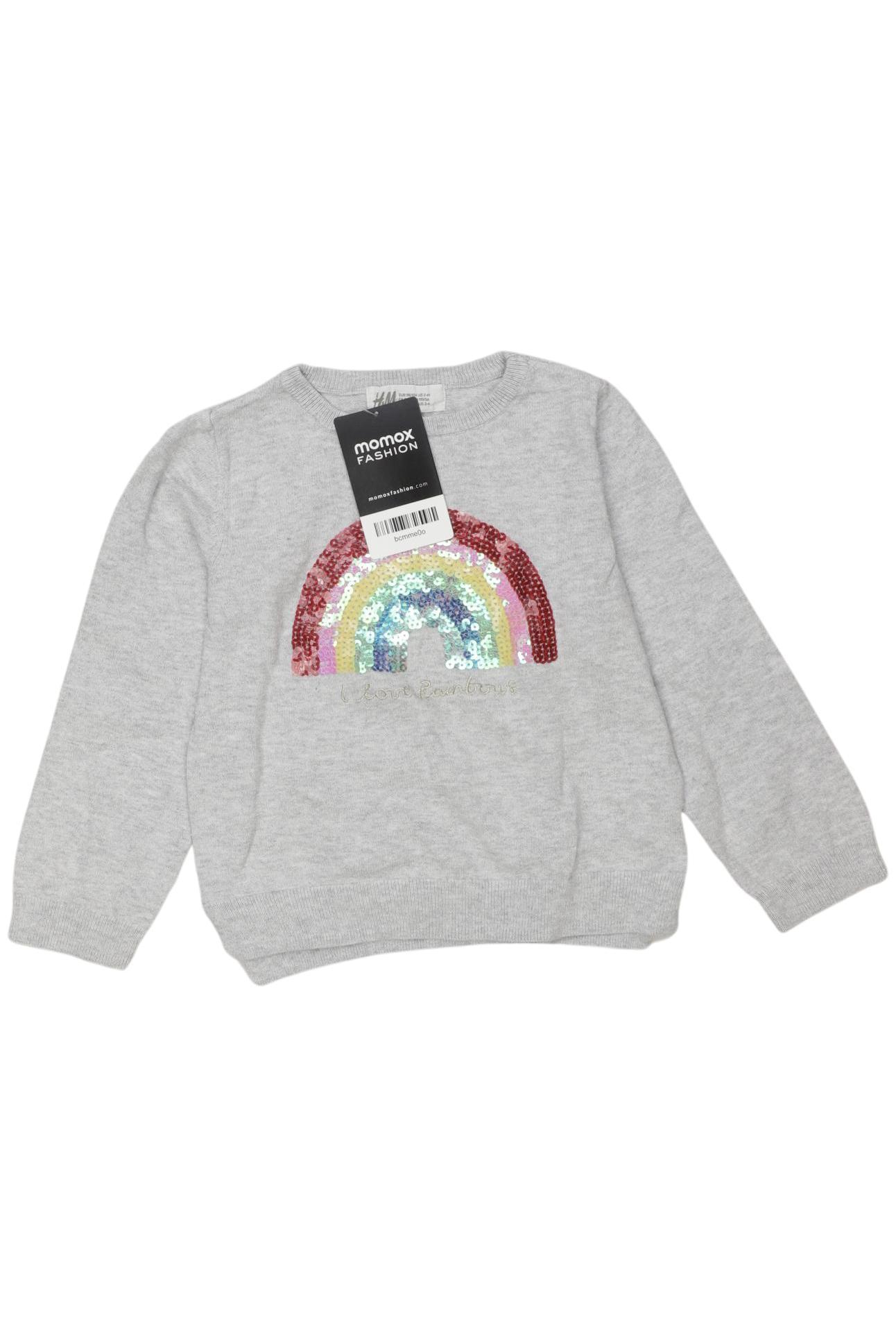 

H&M Mädchen Pullover, grau, Gr. 98/104