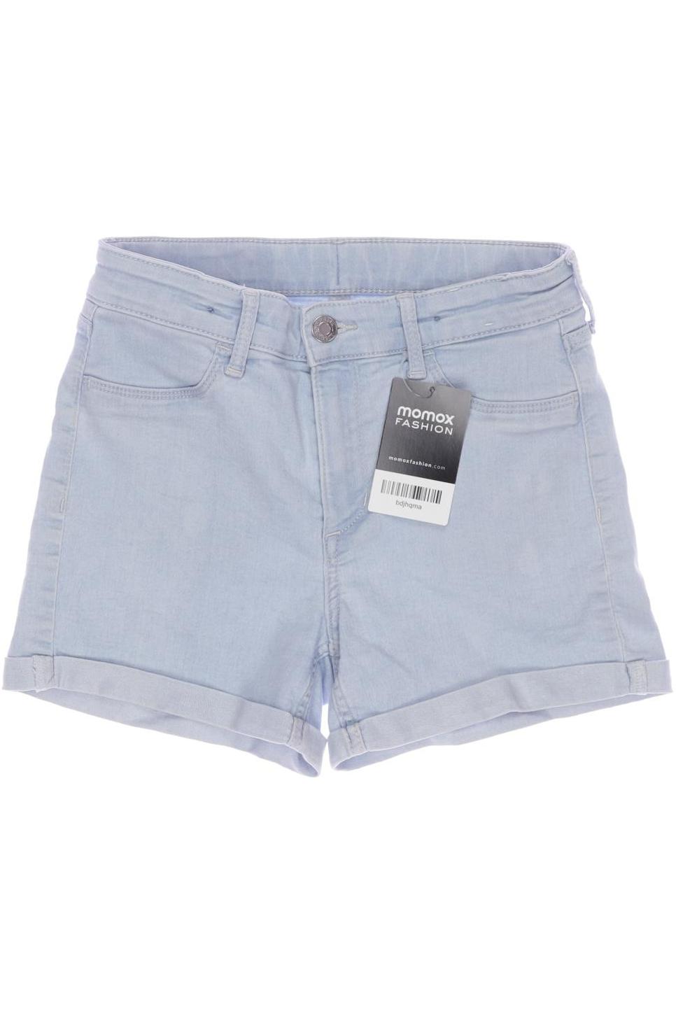 

H&M Damen Shorts, hellblau, Gr. 146