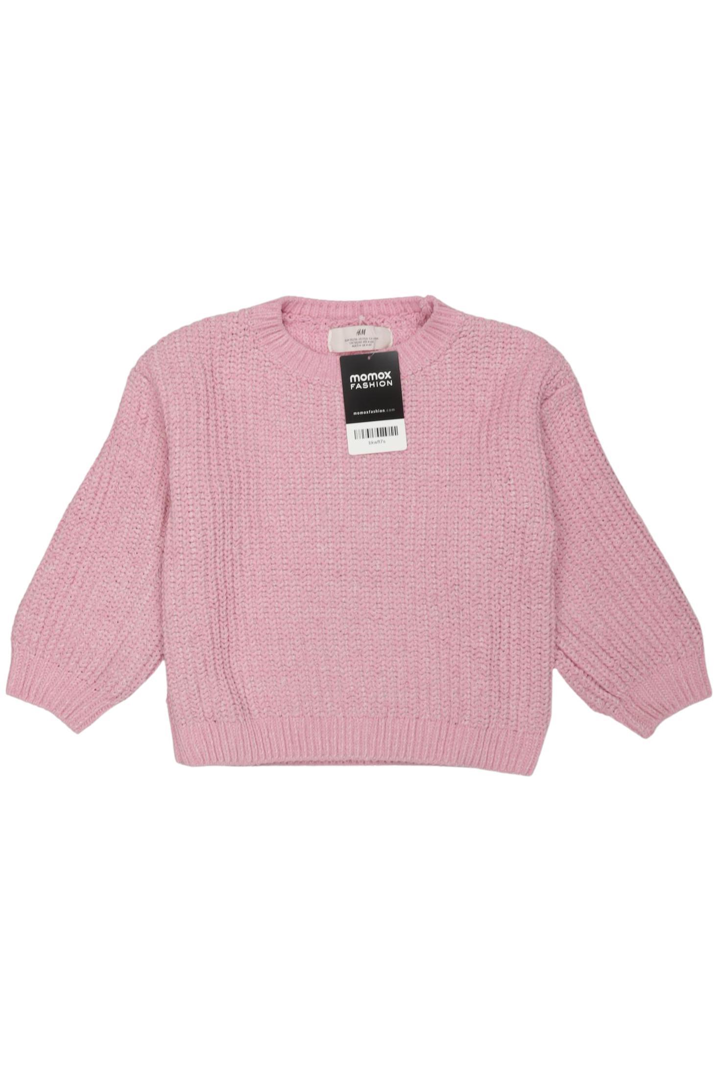

H&M Mädchen Pullover, pink, Gr. 110/116