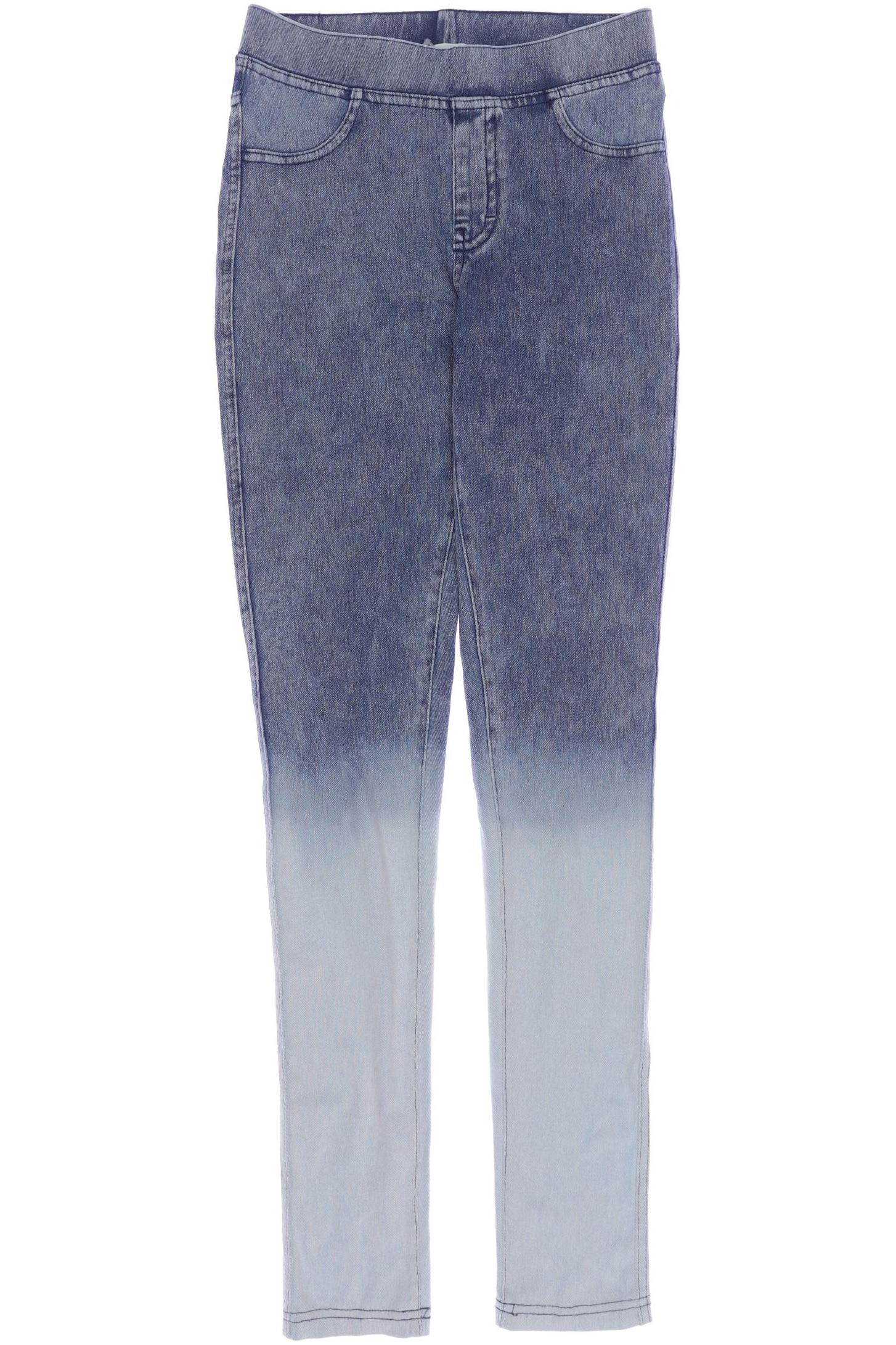 

H&M Damen Stoffhose, blau, Gr. 158