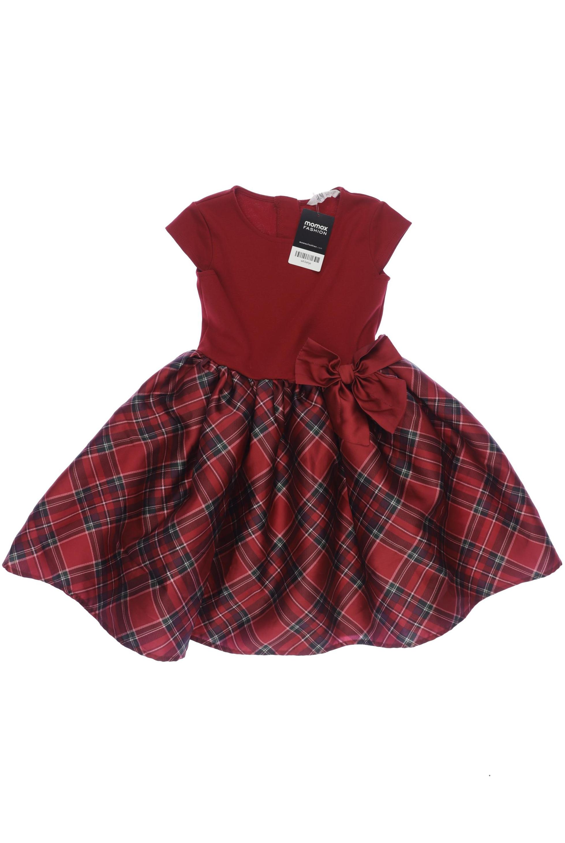 

H&M Damen Kleid, rot, Gr. 122