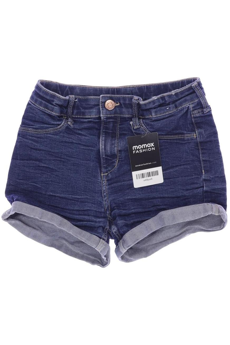 

H&M Damen Shorts, blau, Gr. 140