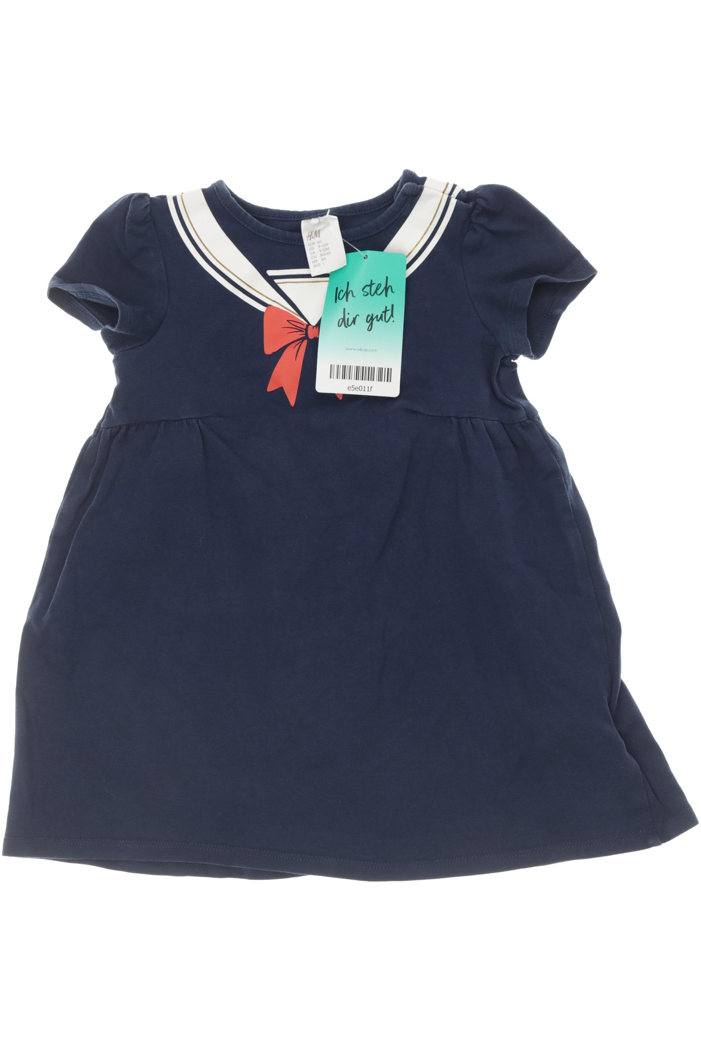 

H&M Damen Kleid, marineblau, Gr. 80