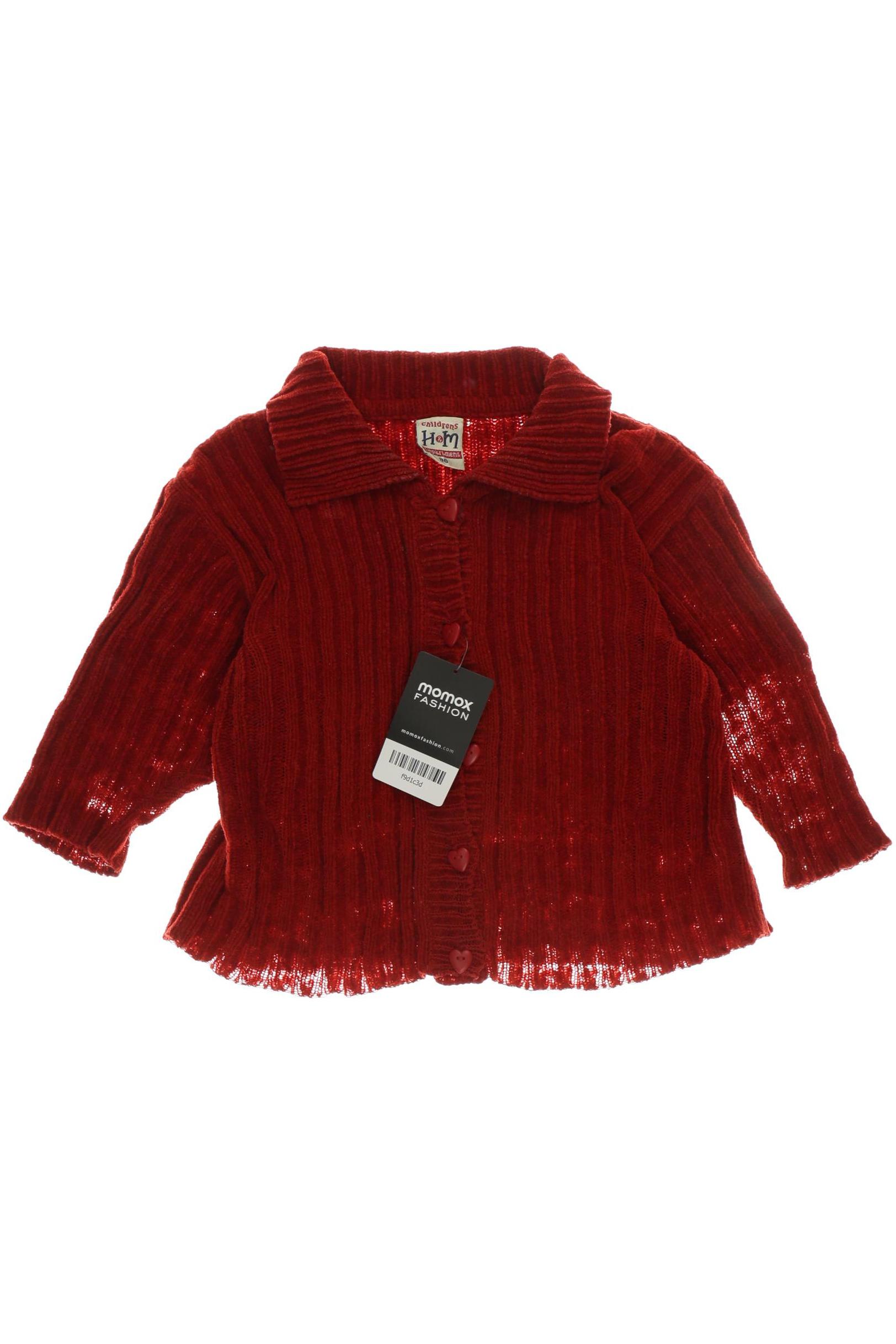 

H&M Damen Strickjacke, rot, Gr. 86