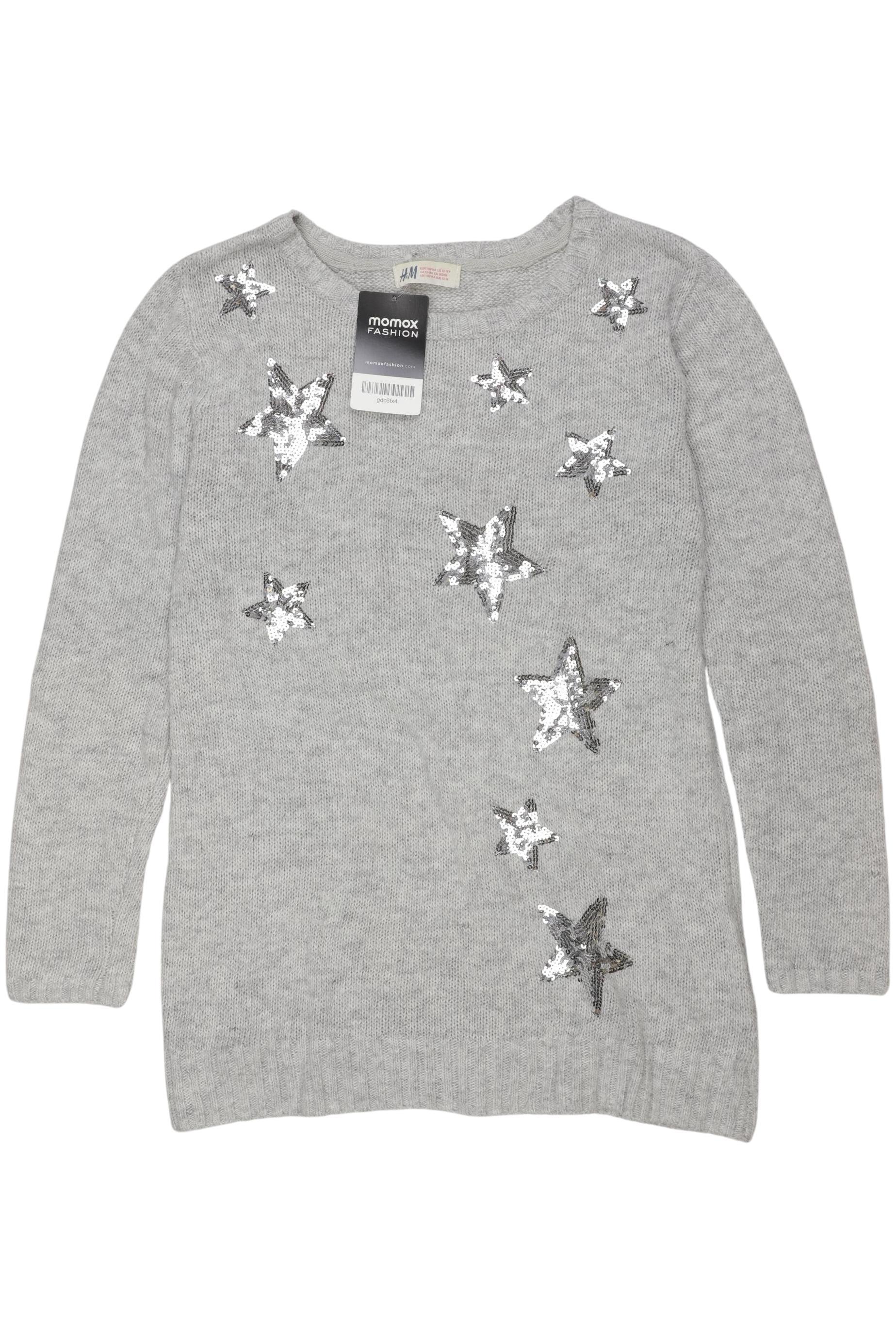 

H&M Mädchen Pullover, grau, Gr. 158/164