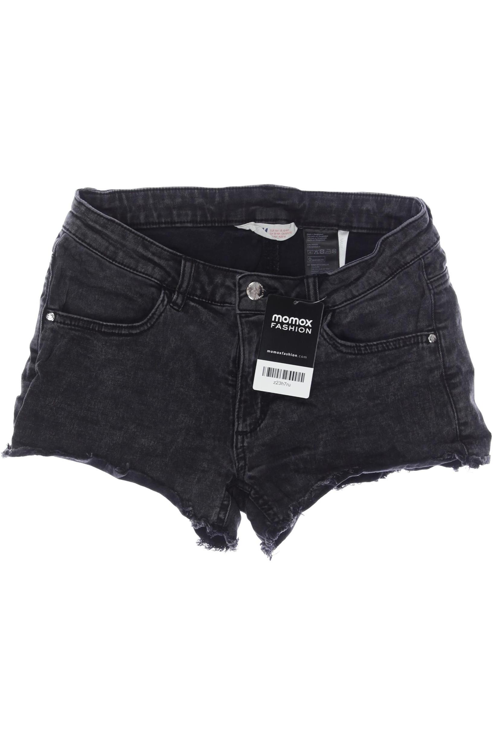 

H&M Mädchen Shorts, grau, Gr. 164