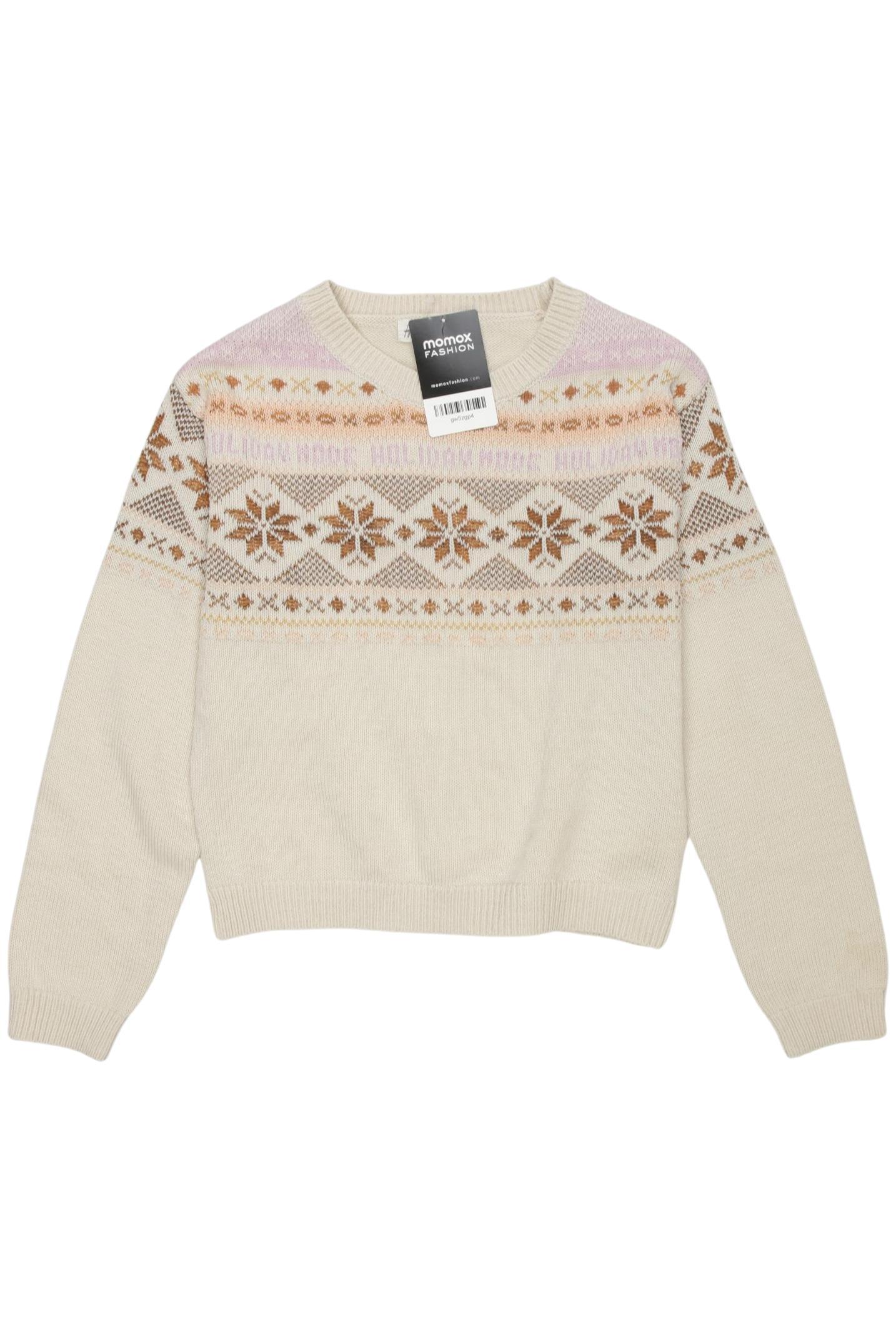 

H&M Damen Pullover, beige, Gr. 134/140