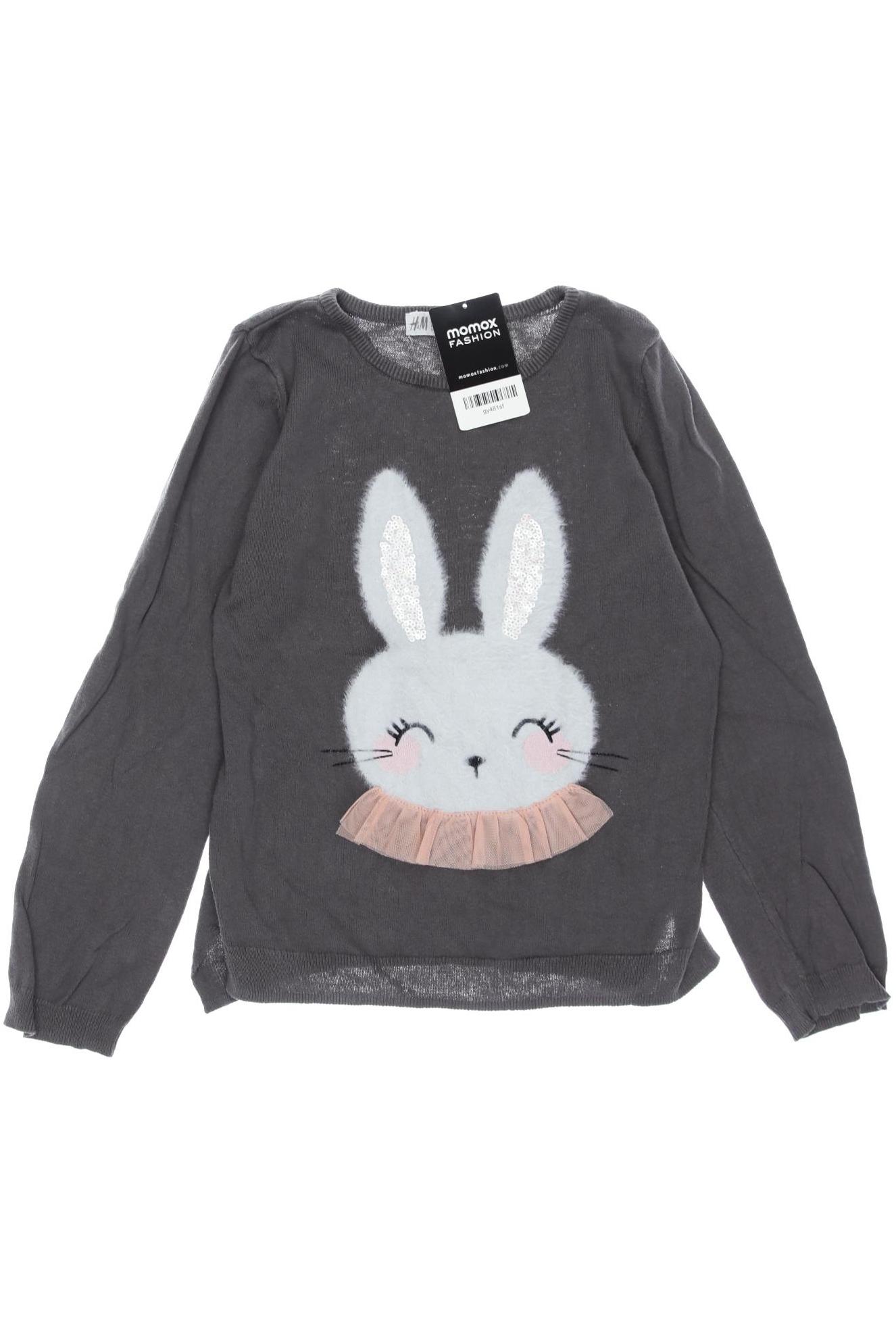 

H&M Damen Pullover, grau, Gr. 134/140