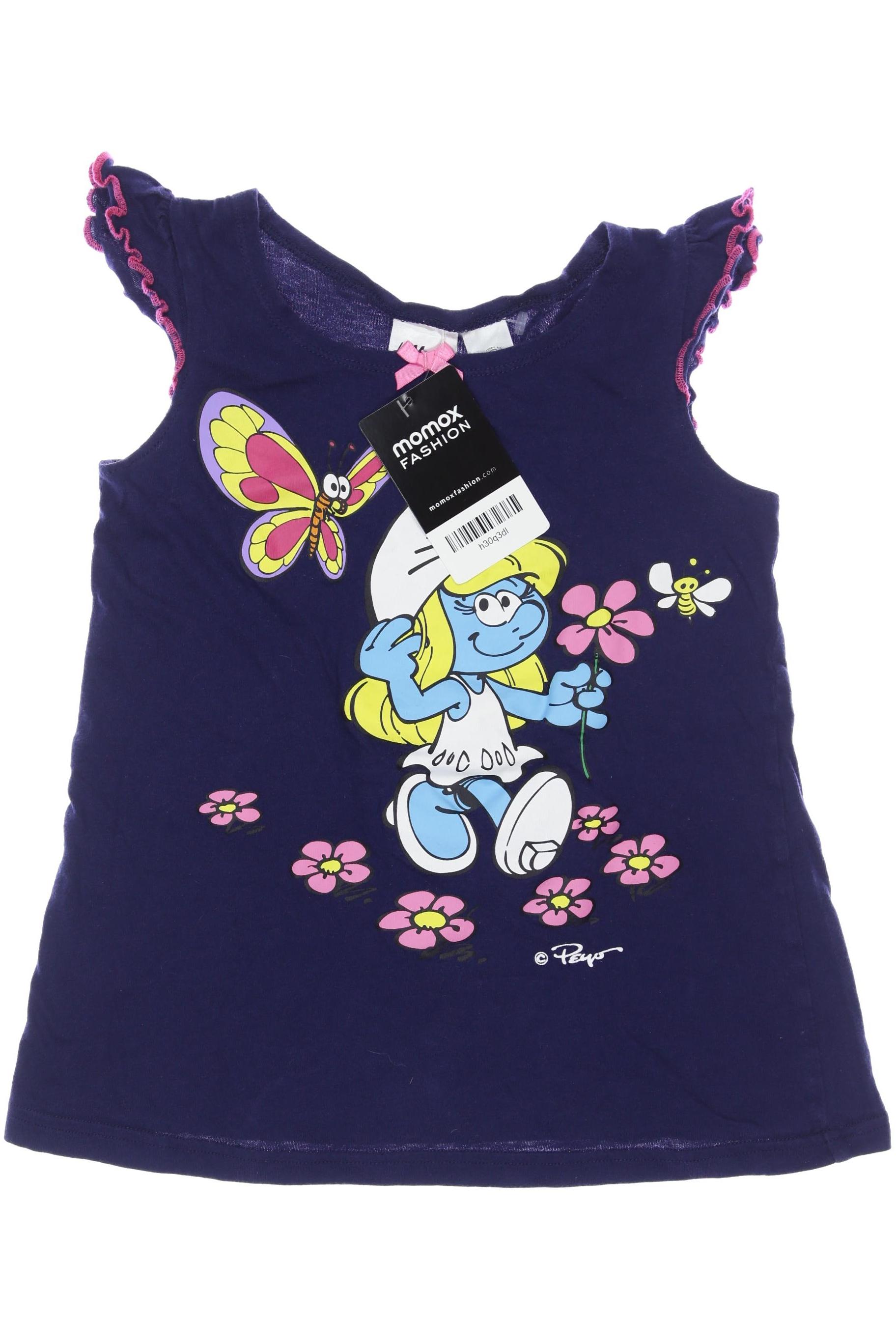 

H&M Damen T-Shirt, marineblau, Gr. 122