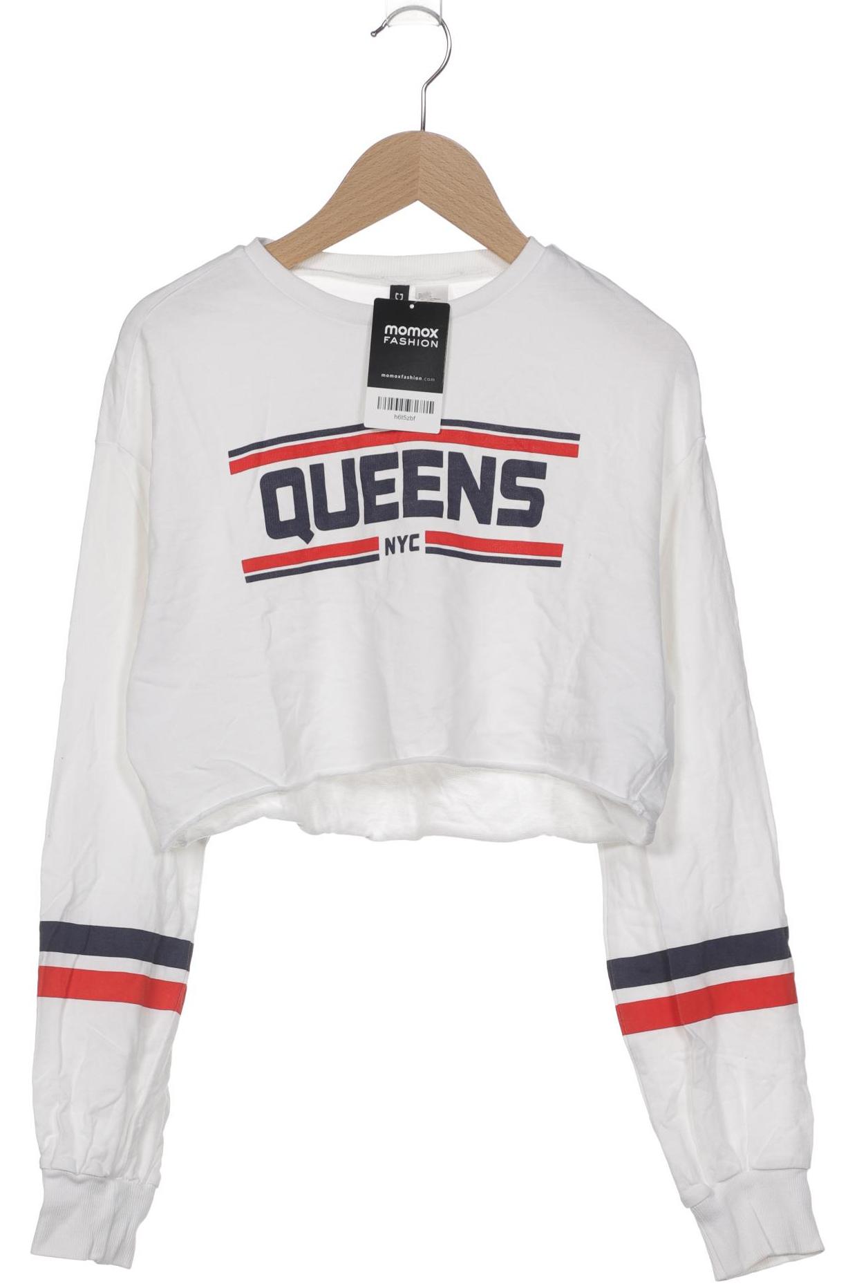 

H&M Damen Langarmshirt, weiß, Gr. 122