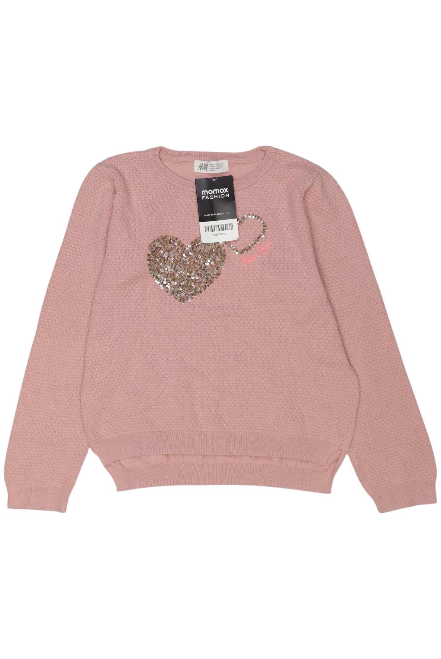 

H&M Mädchen Pullover, pink, Gr. 122/128