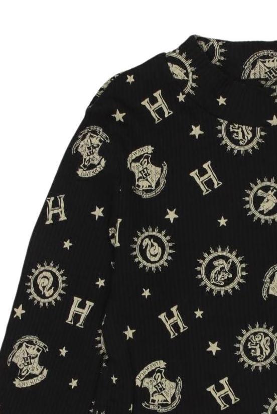 Thumbnail - H&amp;M Mädchen Langarmshirt, schwarz, Gr. 158/164