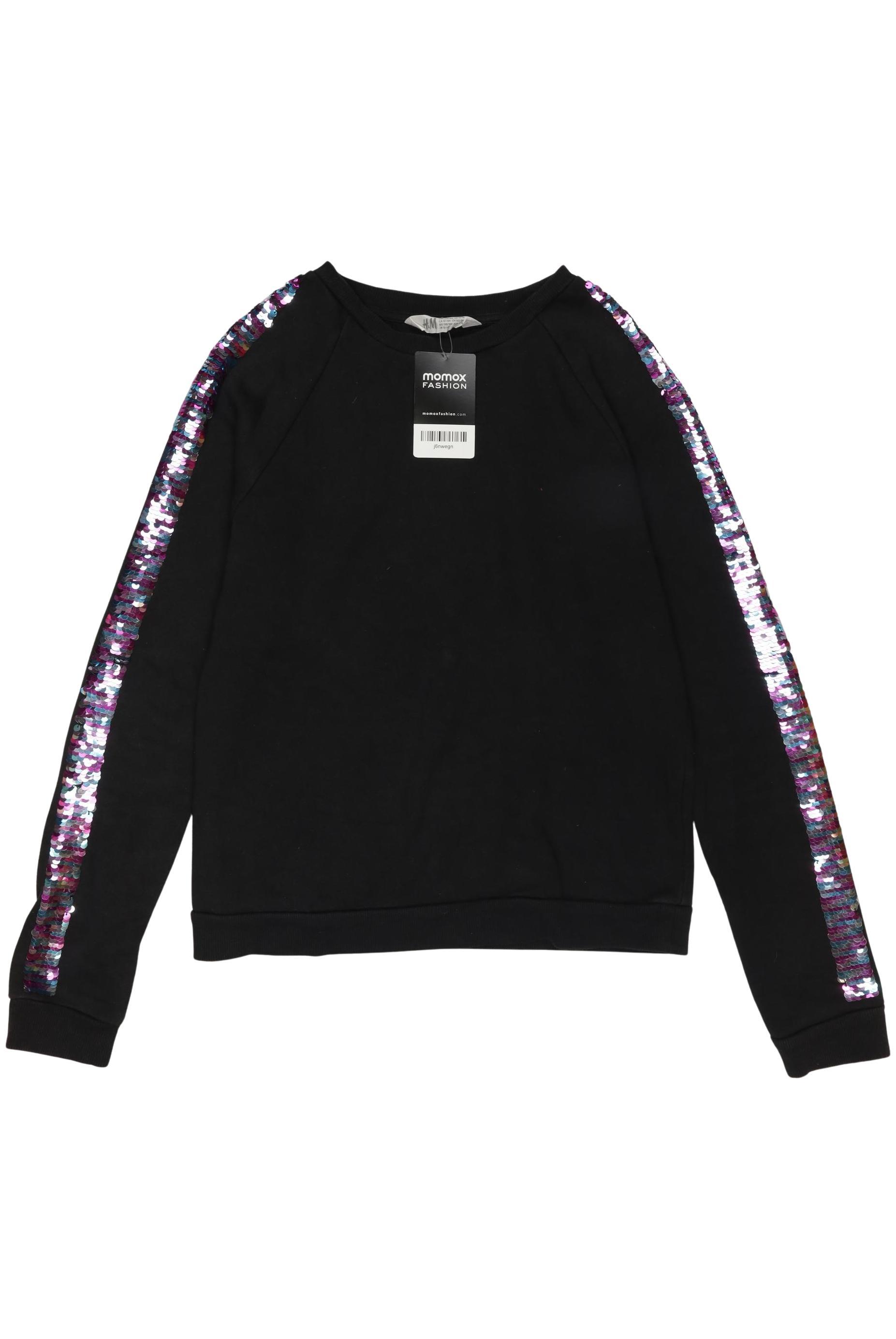 

H&M Mädchen Hoodies & Sweater, schwarz, Gr. 158/164