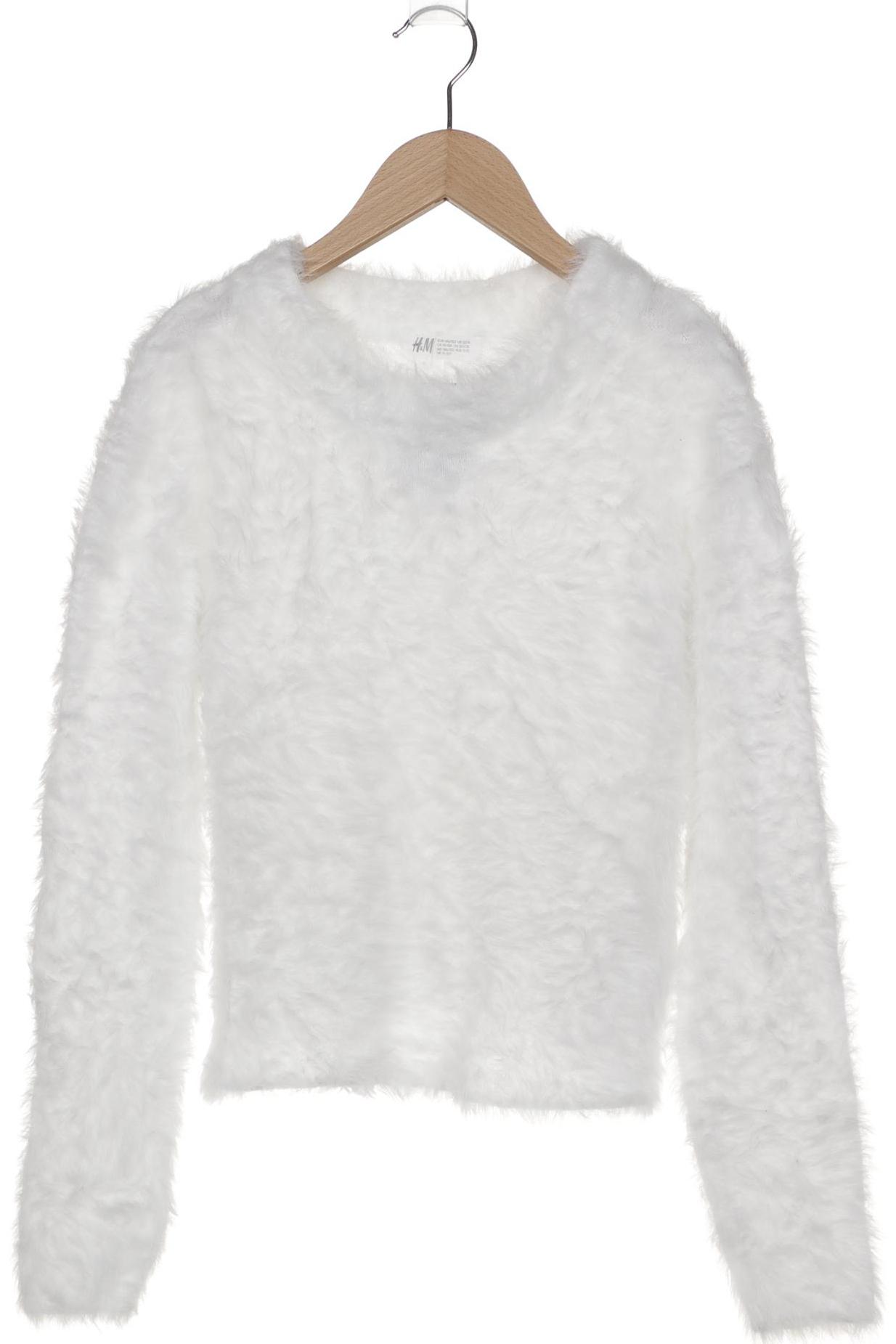 

H&M Mädchen Pullover, weiß, Gr. 146/152