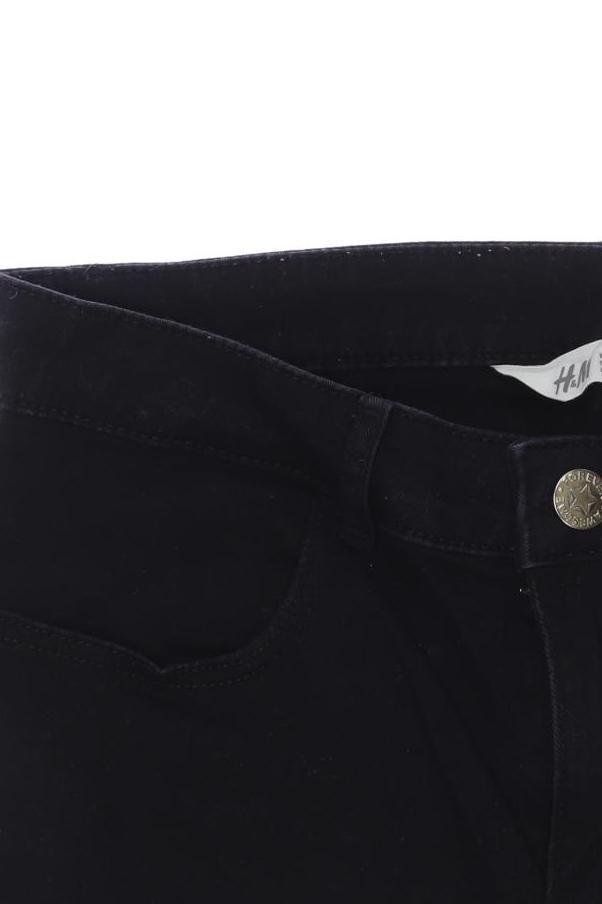 Thumbnail - H&amp;M Mädchen Shorts, schwarz, Gr. 164