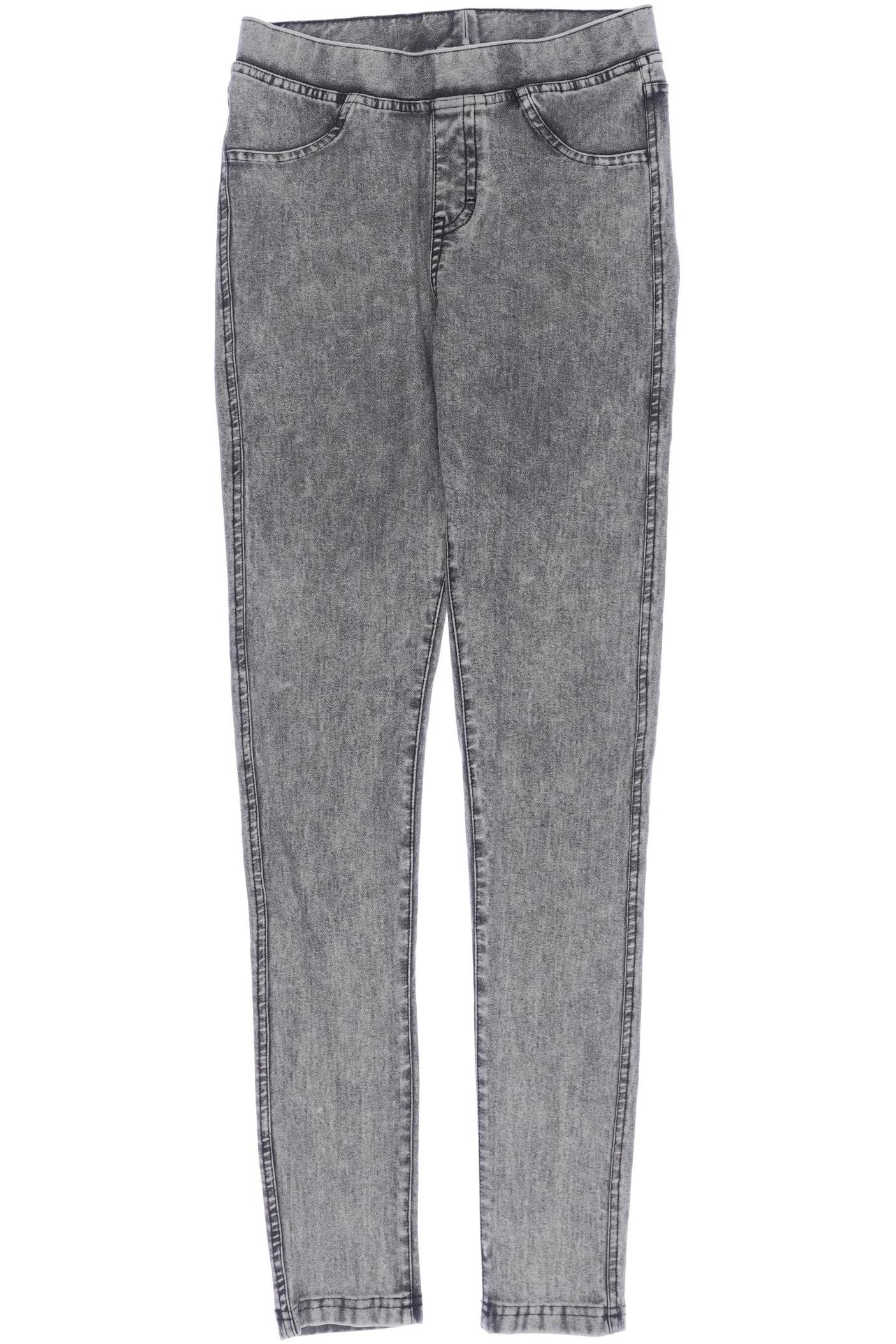 

H&M Damen Stoffhose, grau, Gr. 152
