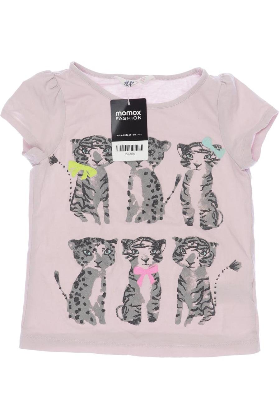 

H&M Damen T-Shirt, pink, Gr. 110