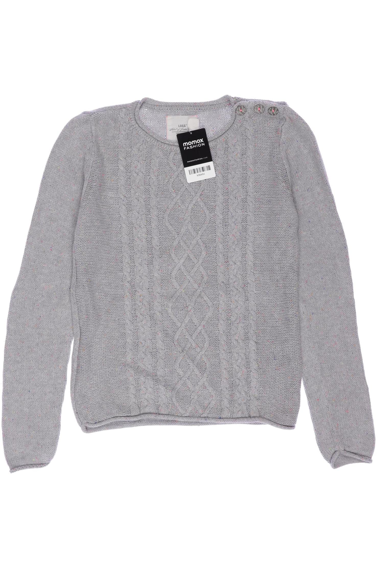 

H&M Damen Pullover, grau, Gr. 158/164