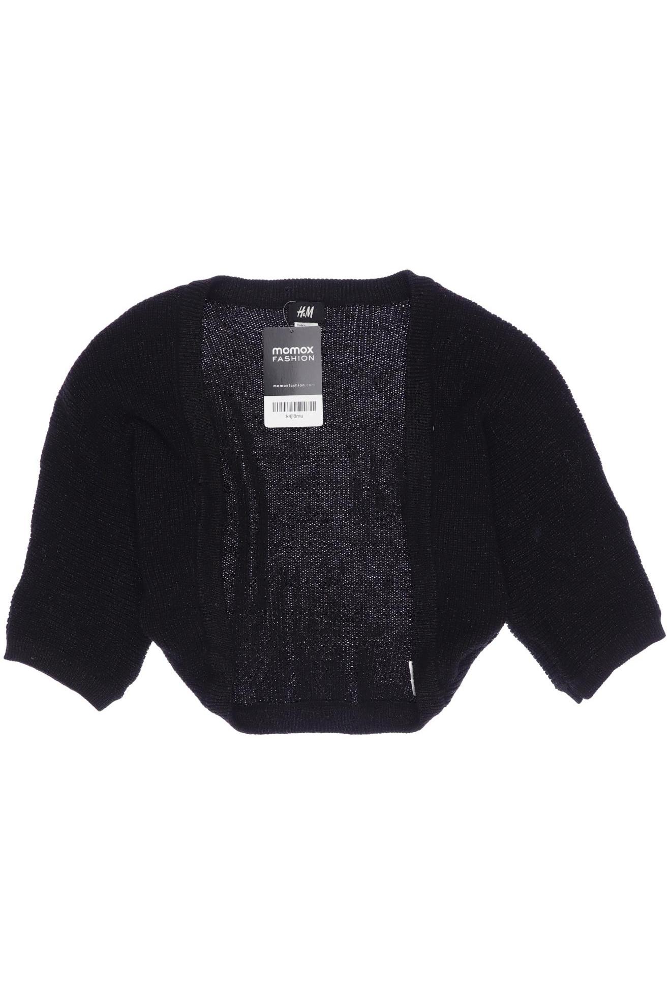 

H&M Damen Strickjacke, schwarz, Gr. 158