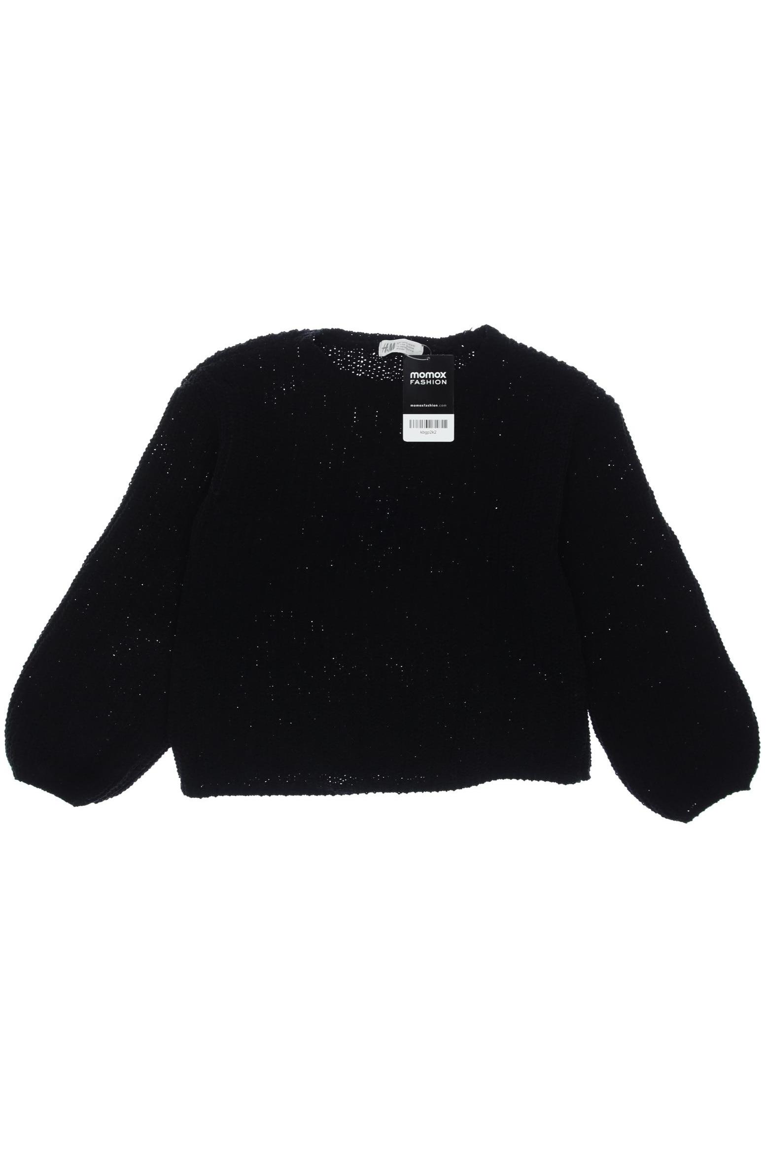 

H&M Damen Pullover, schwarz, Gr. 134/140