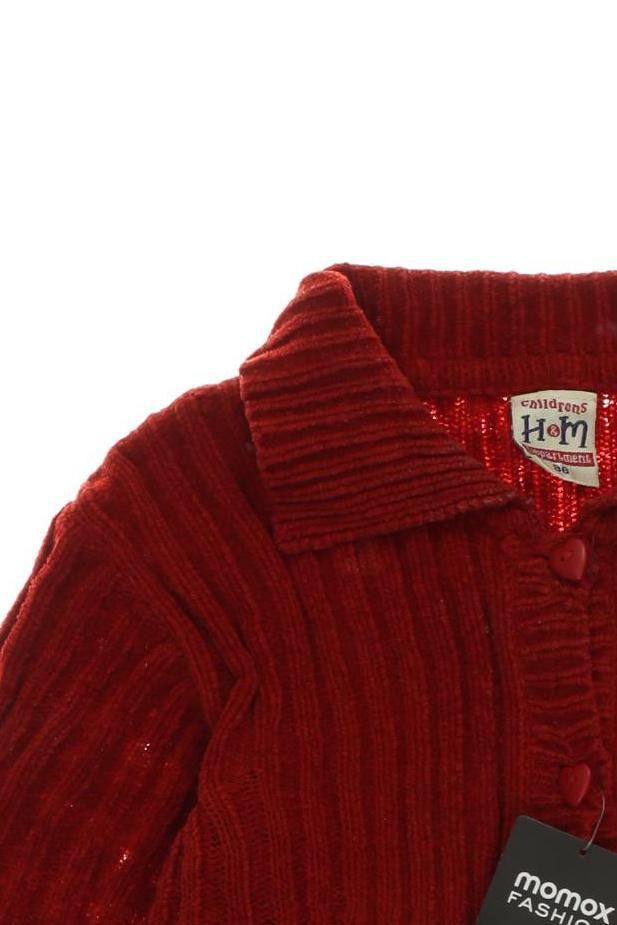 Thumbnail - H&amp;M Mädchen Strickjacke, rot, Gr. 86