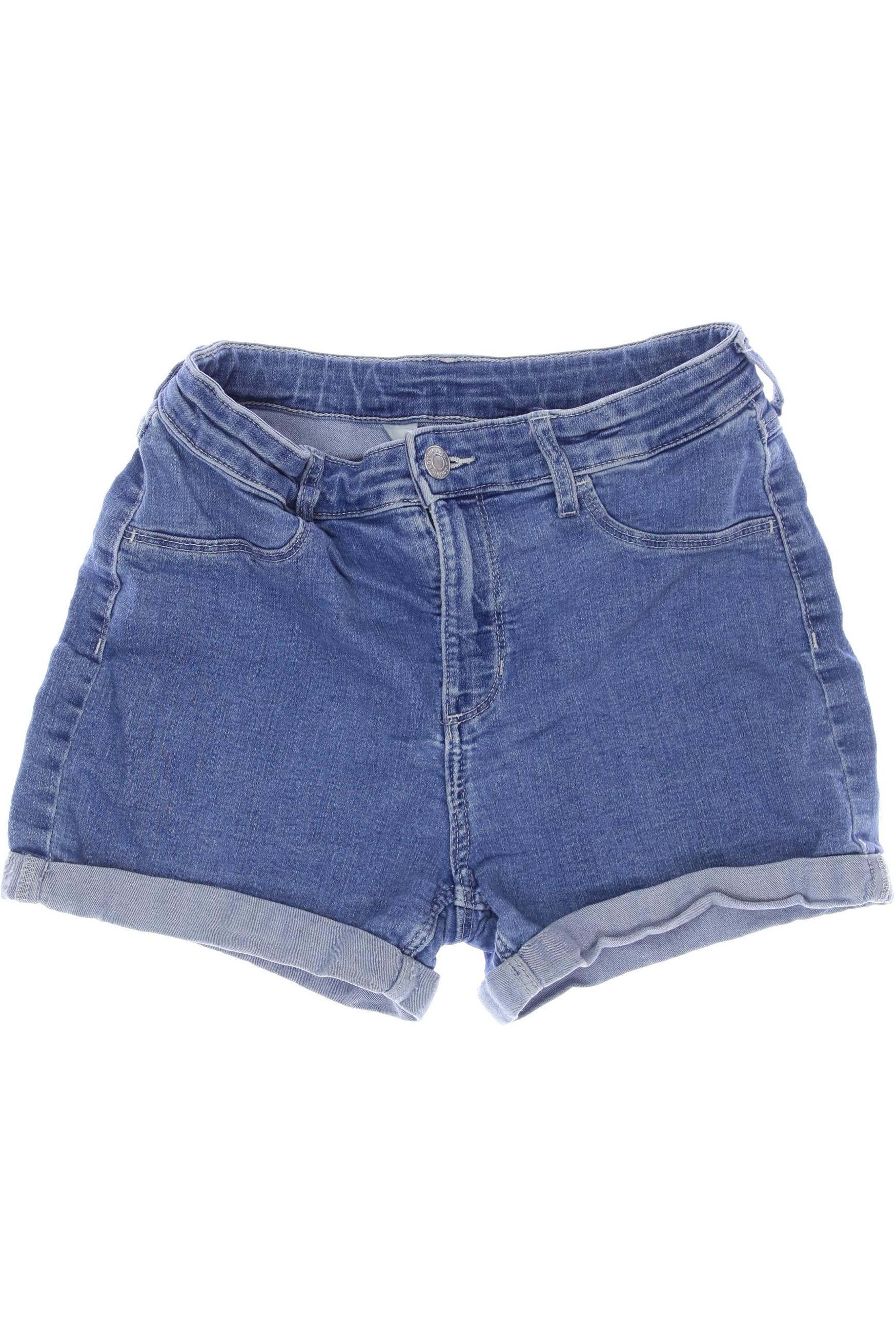 

H&M Damen Shorts, blau, Gr. 158