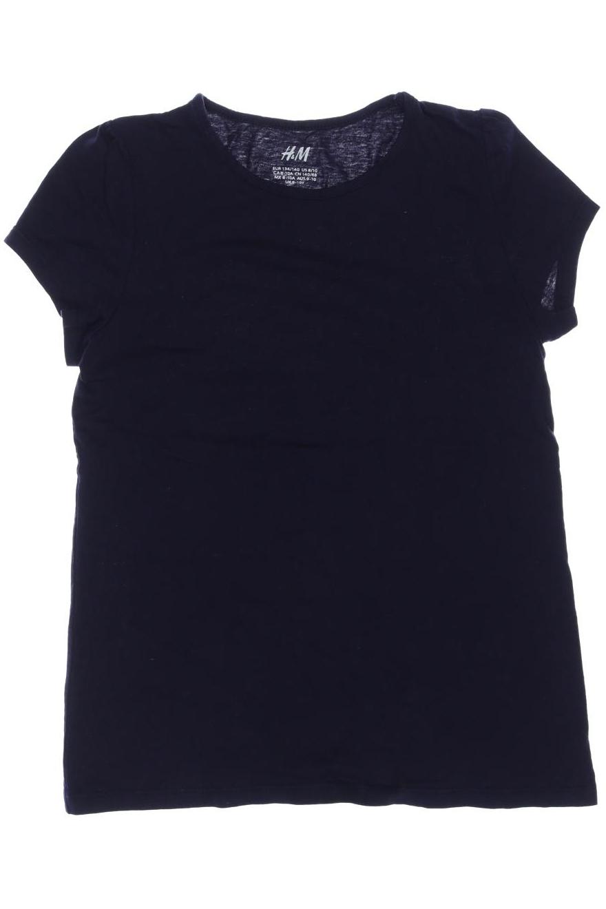 

H&M Damen T-Shirt, marineblau, Gr. 134