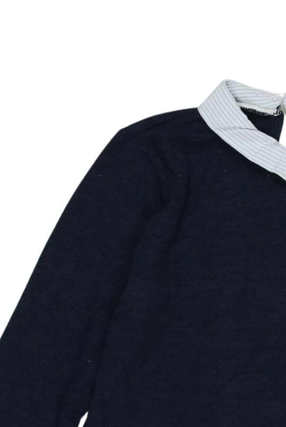 Thumbnail - H&amp;M Mädchen Pullover, marineblau, Gr. 158/164