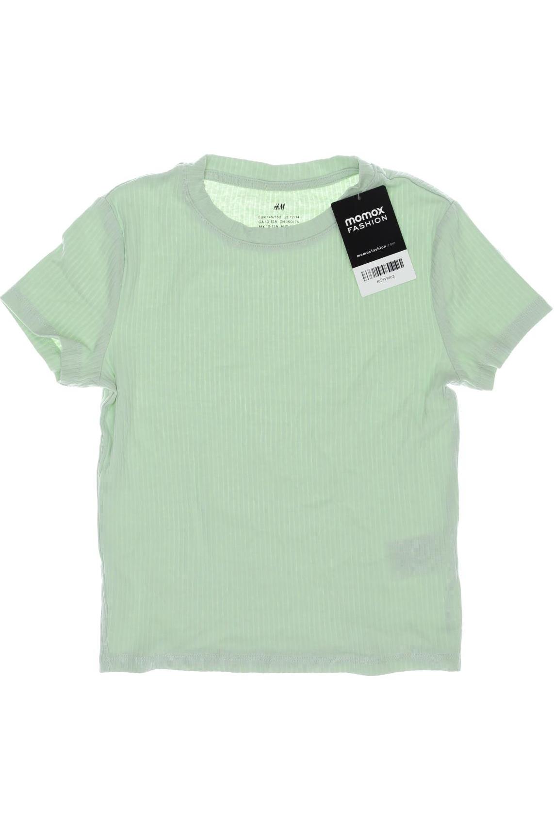 

H&M Damen T-Shirt, hellgrün, Gr. 146