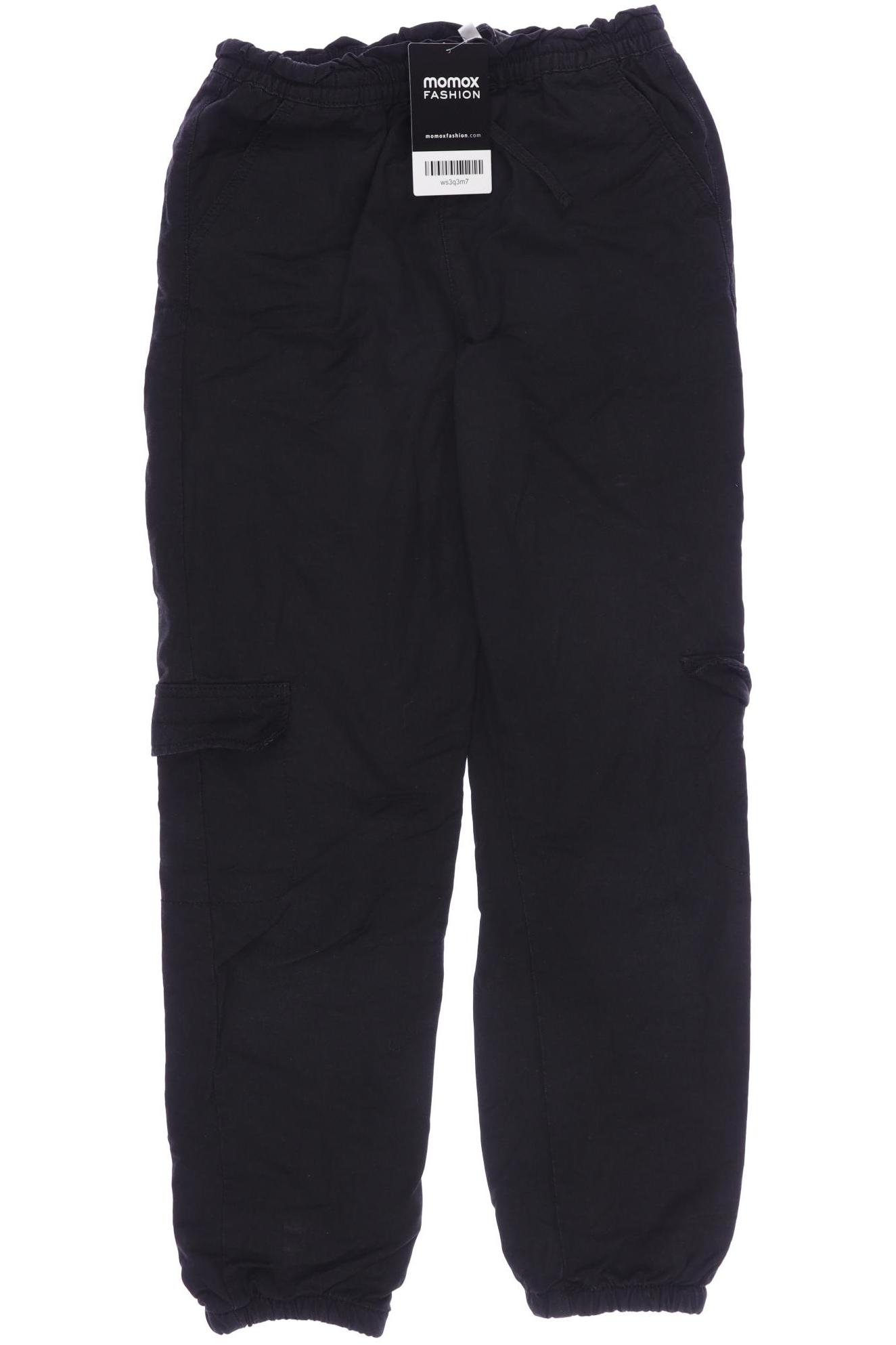 

H&M Damen Stoffhose, schwarz, Gr. 134