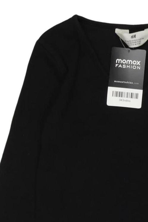 Thumbnail - H&amp;M Mädchen Langarmshirt, schwarz, Gr. 146/152