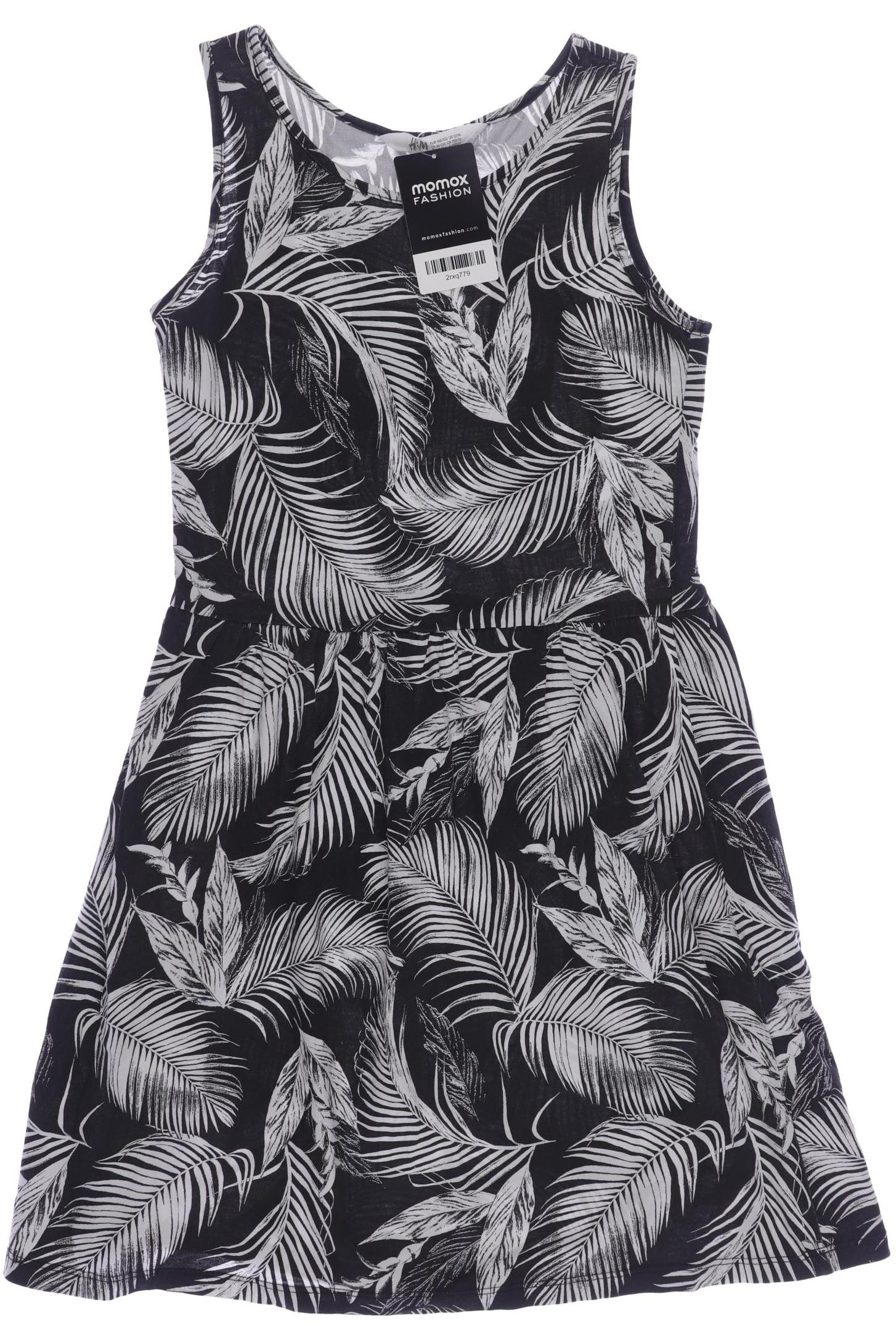 

H&M Mädchen Kleid, schwarz