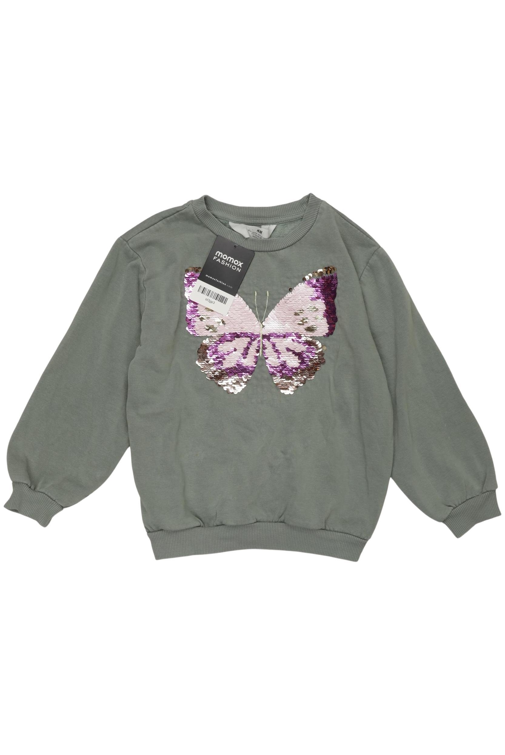 

H&M Mädchen Hoodies & Sweater, grün, Gr. 110/116