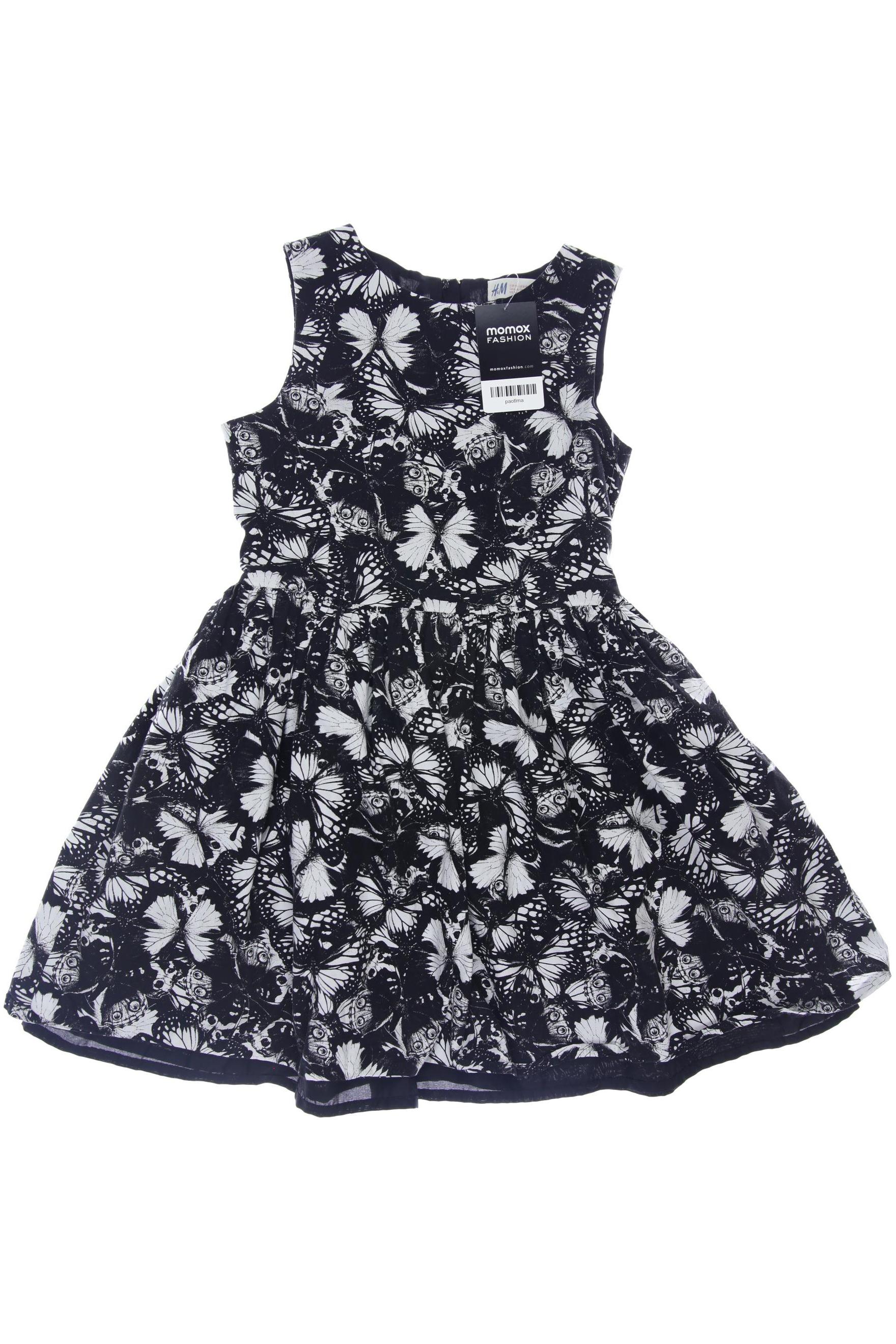 

H&M Mädchen Kleid, schwarz