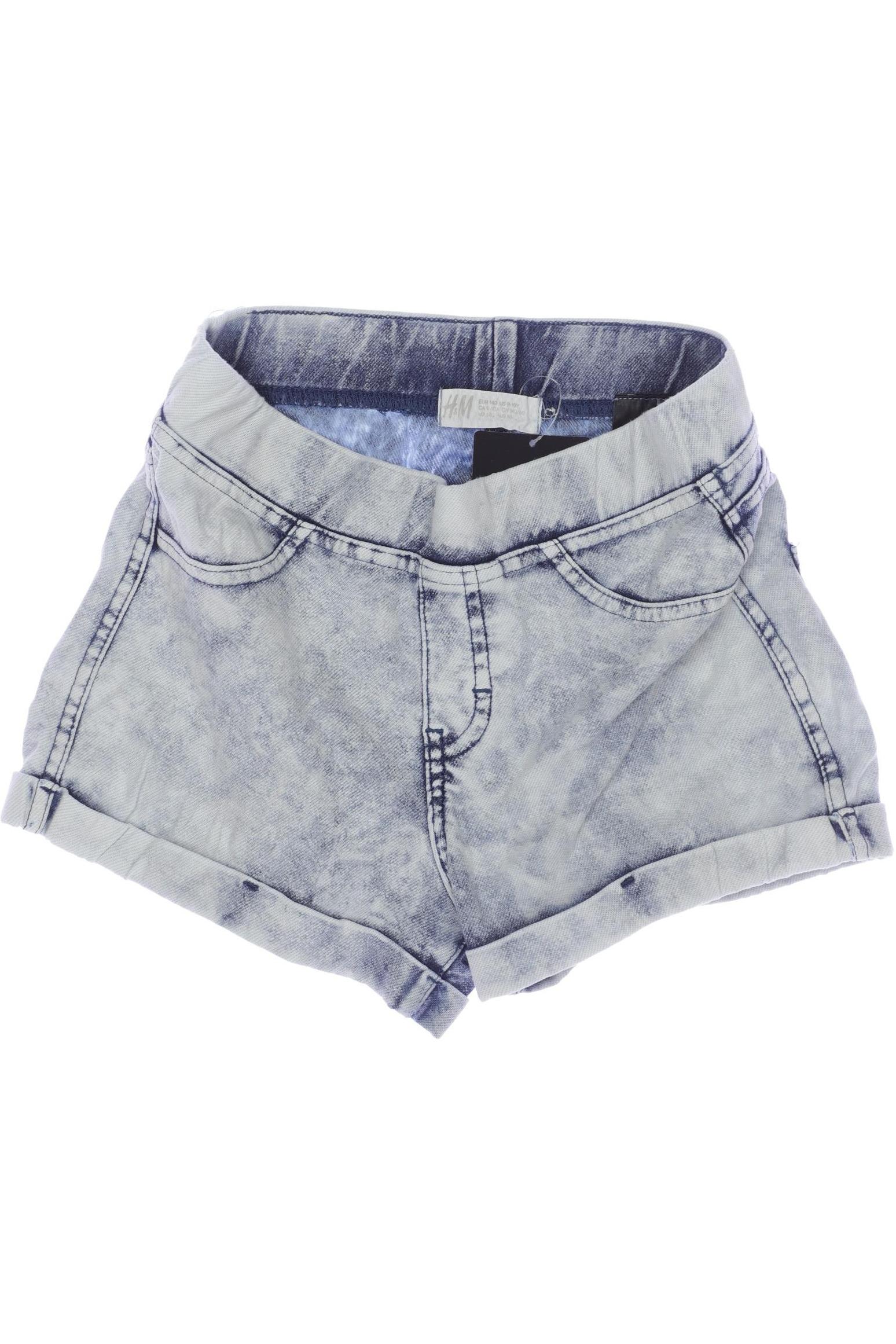 

H&M Damen Shorts, blau, Gr. 140