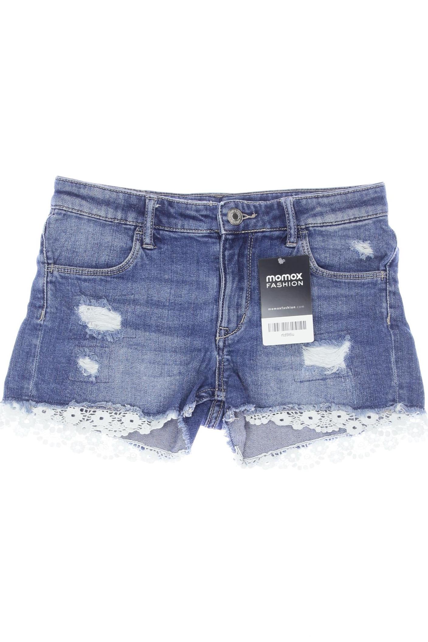 

H&M Damen Shorts, blau, Gr. 146