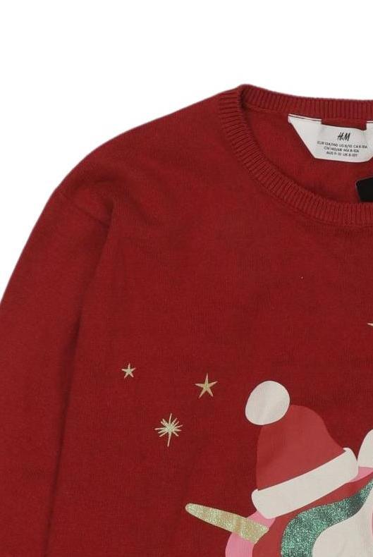 Thumbnail - H&amp;M Mädchen Pullover, rot, Gr. 134/140