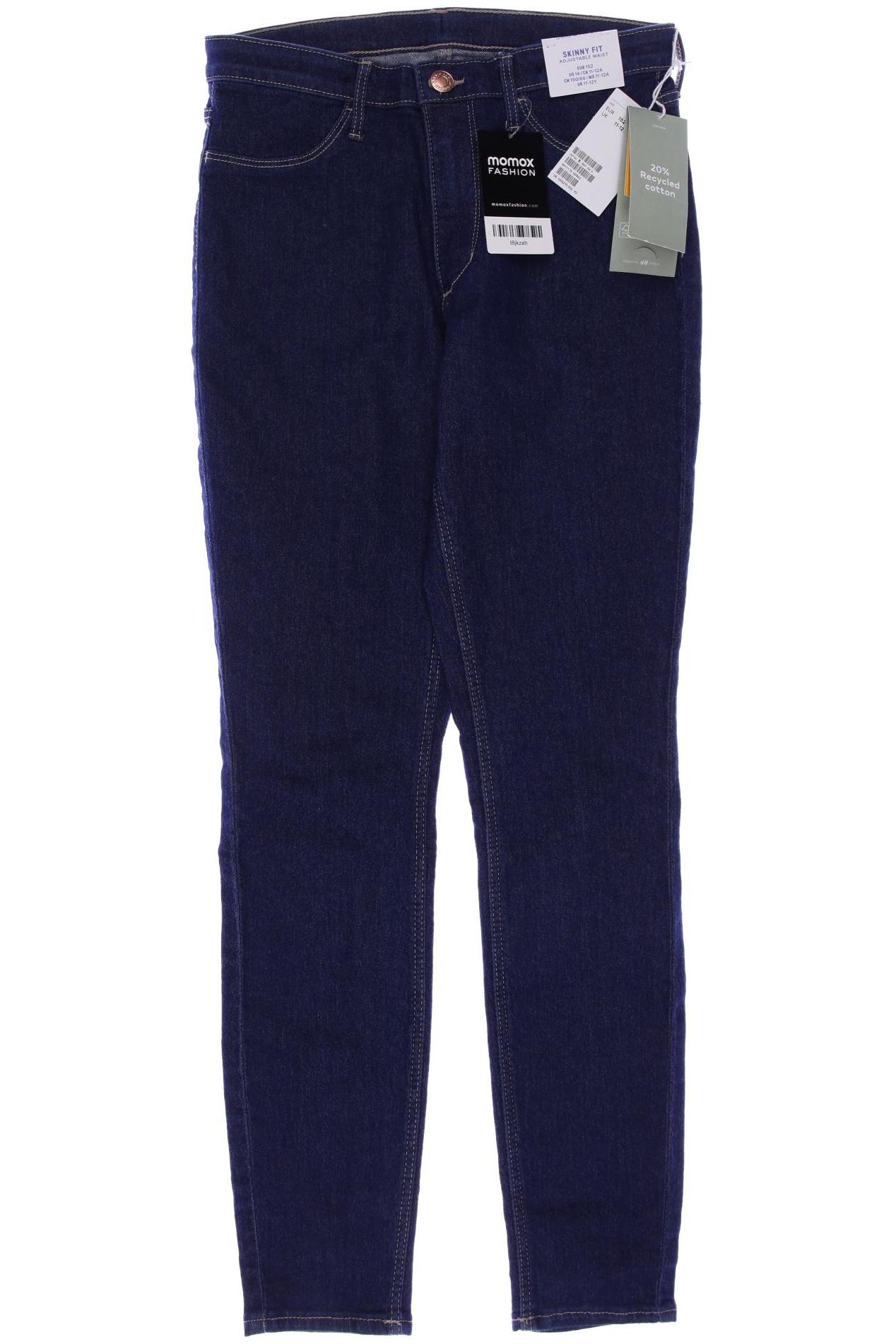 

H&M Mädchen Jeans, marineblau, Gr. 152