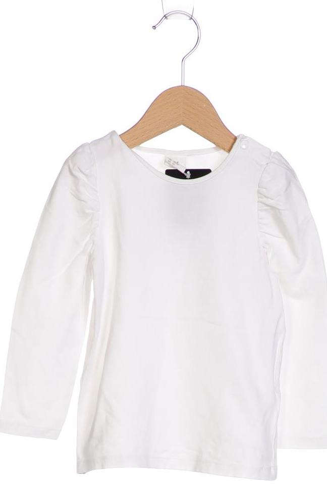 

H&M Mädchen Langarmshirt, weiß