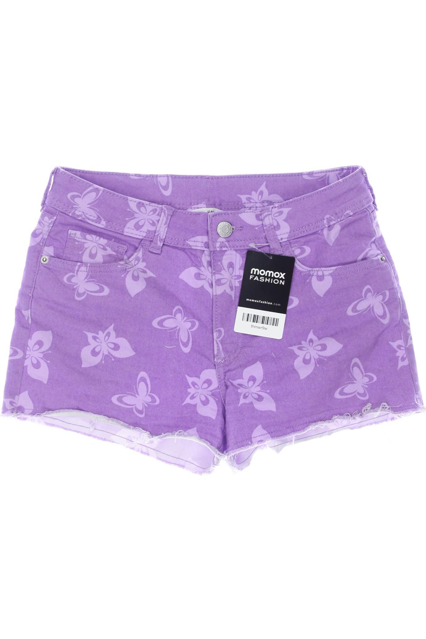 

H&M Damen Shorts, flieder, Gr. 164