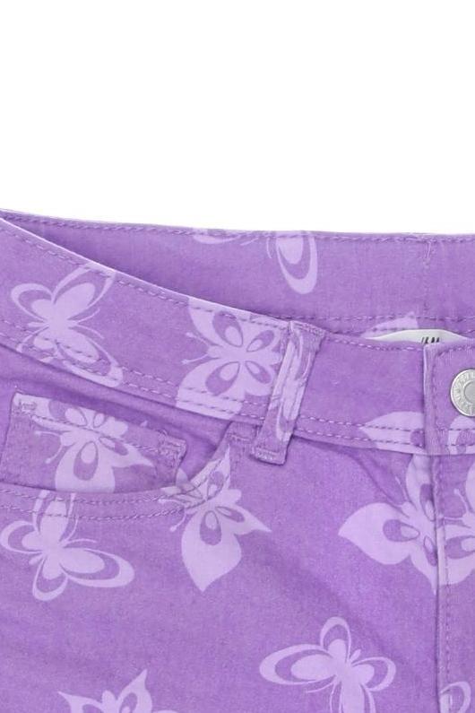 Thumbnail - H&amp;M Damen Shorts, flieder, Gr. 164