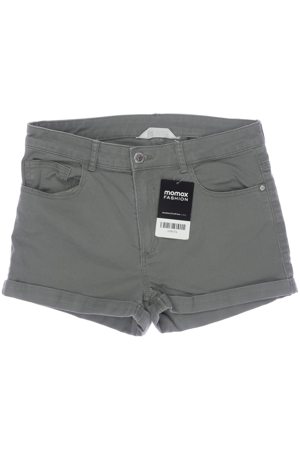 

H&M Damen Shorts, grün, Gr. 170