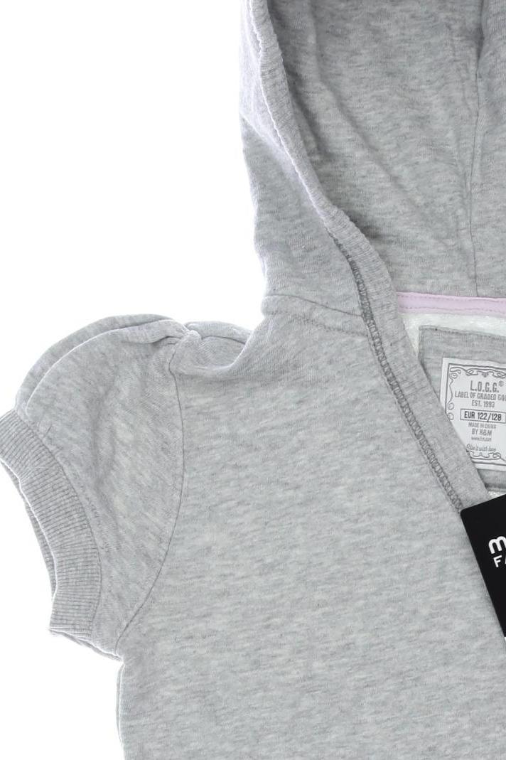 Thumbnail - H&amp;M Mädchen Kleid, grau, Gr. 122/128