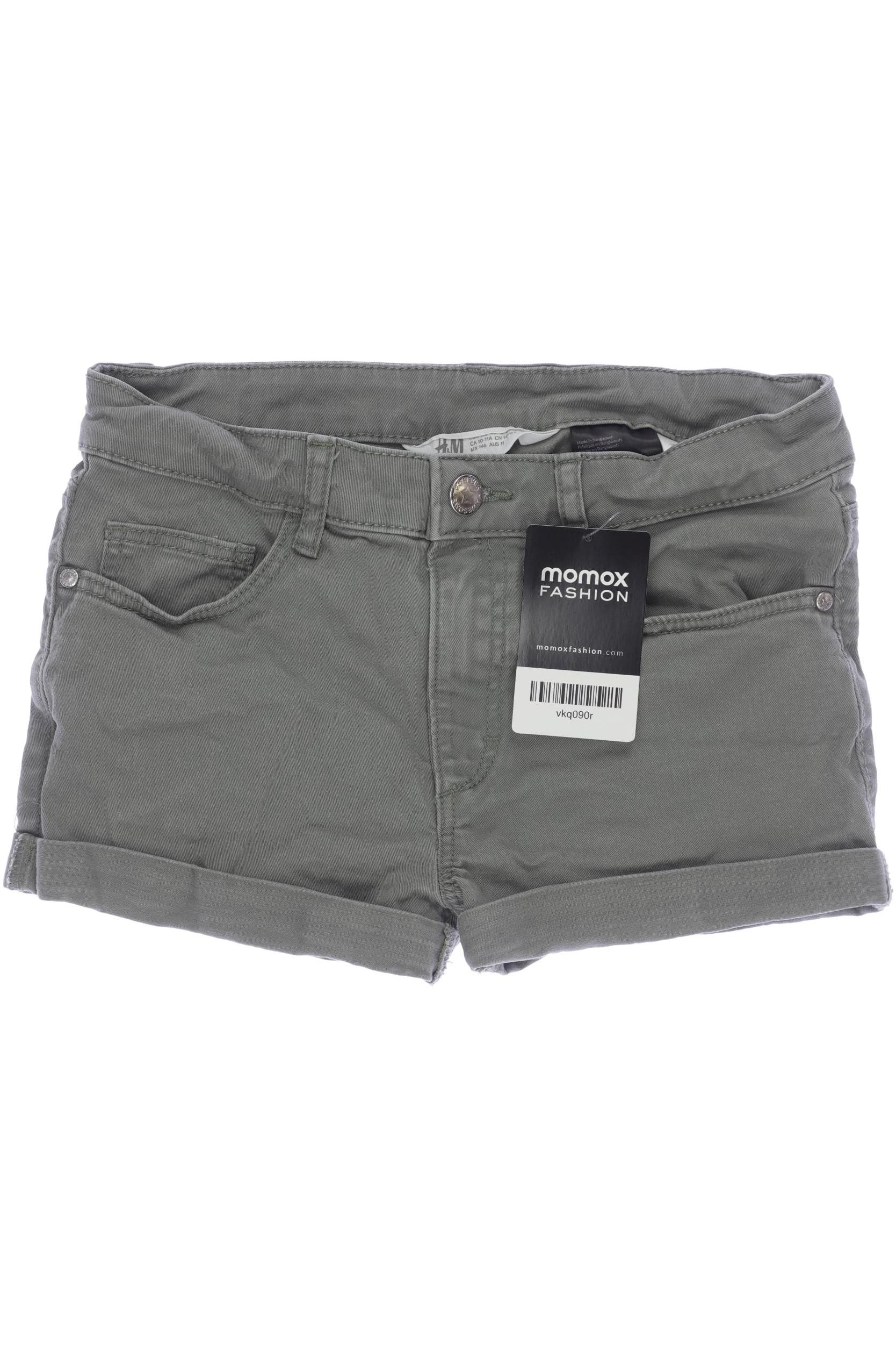 

H&M Damen Shorts, grün, Gr. 146