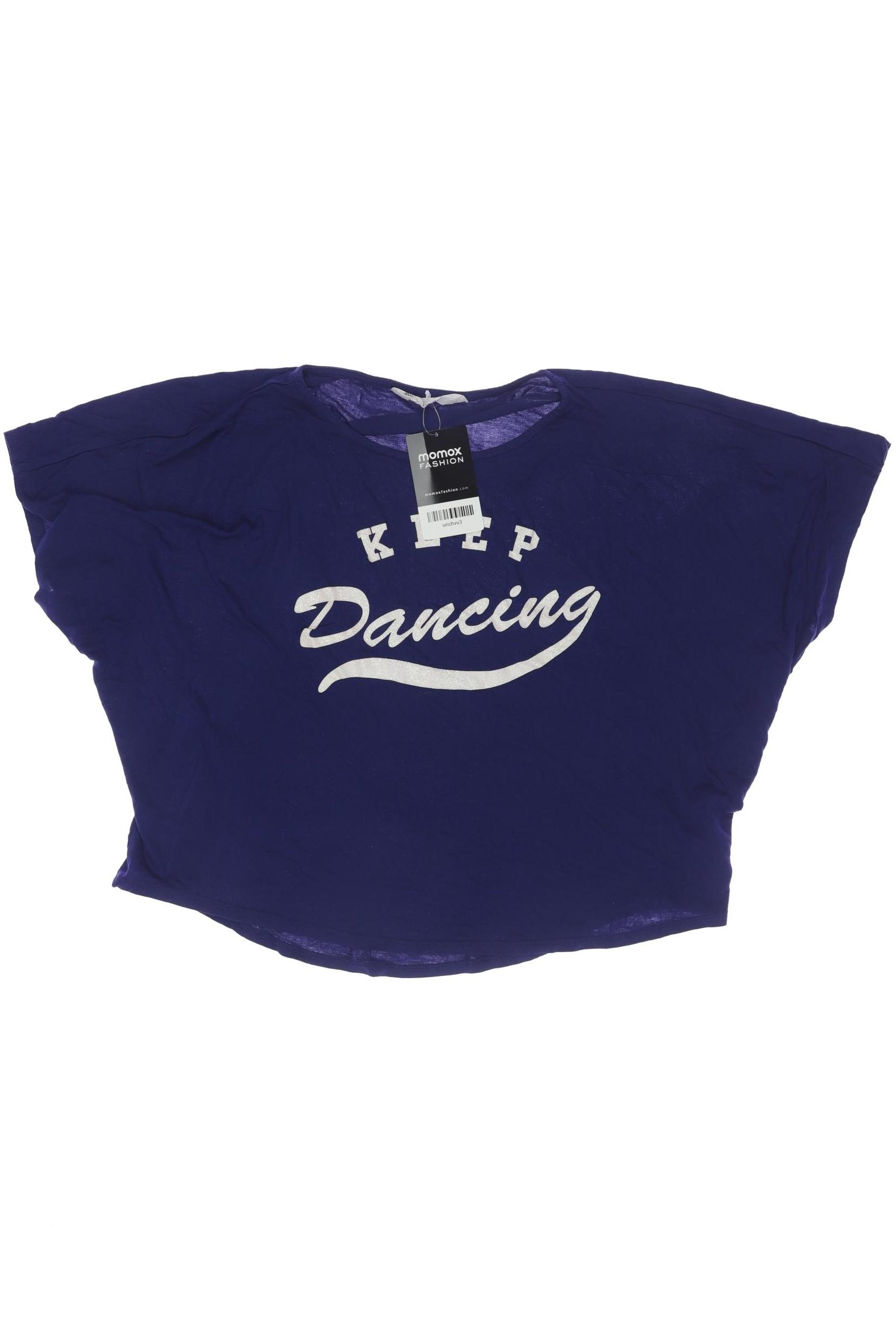 

H&M Damen T-Shirt, marineblau, Gr. 158
