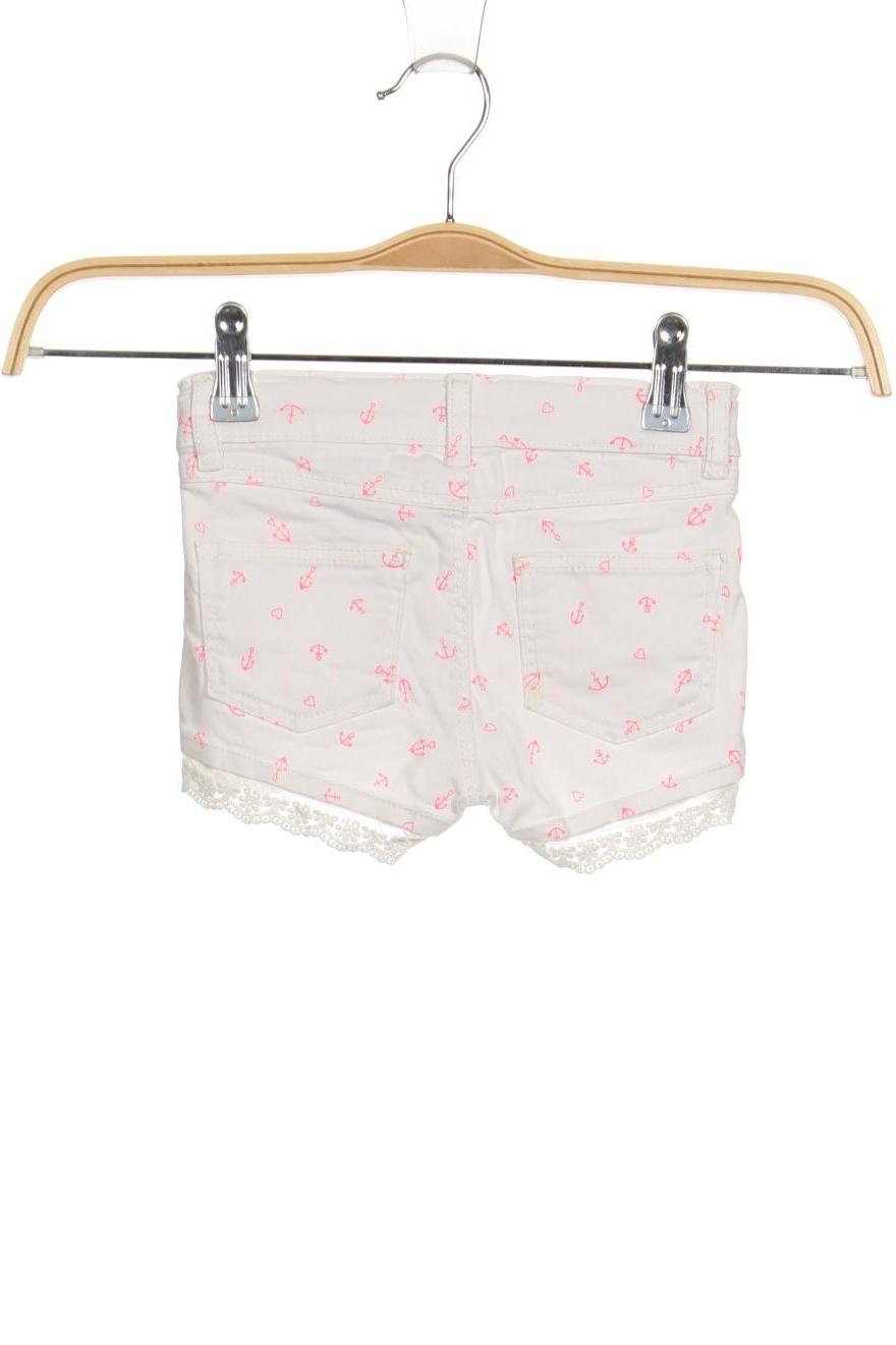 Thumbnail - H&amp;M Mädchen Shorts, weiß, Gr. 98
